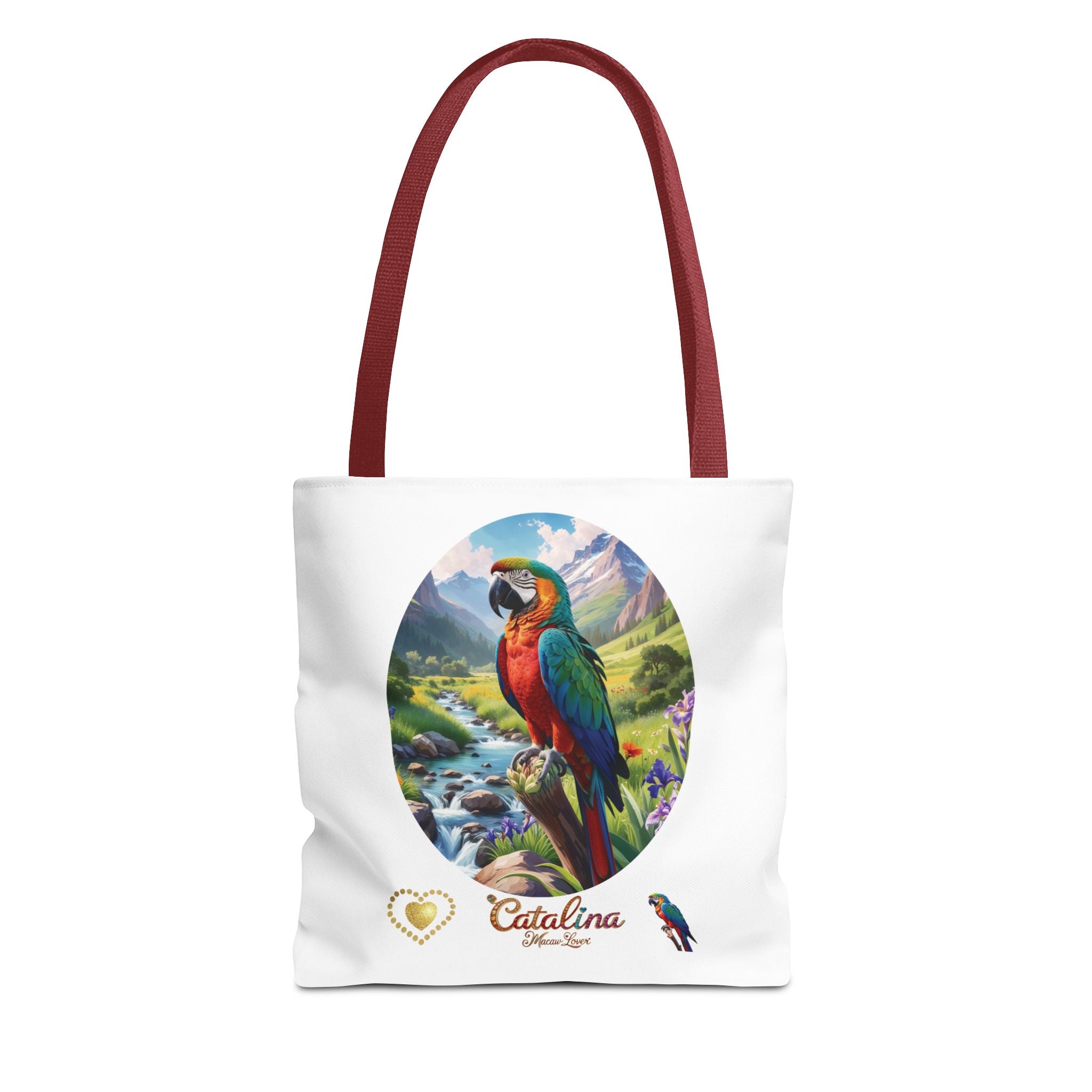 Mountain Catalina Macaw Lover Tote Bag