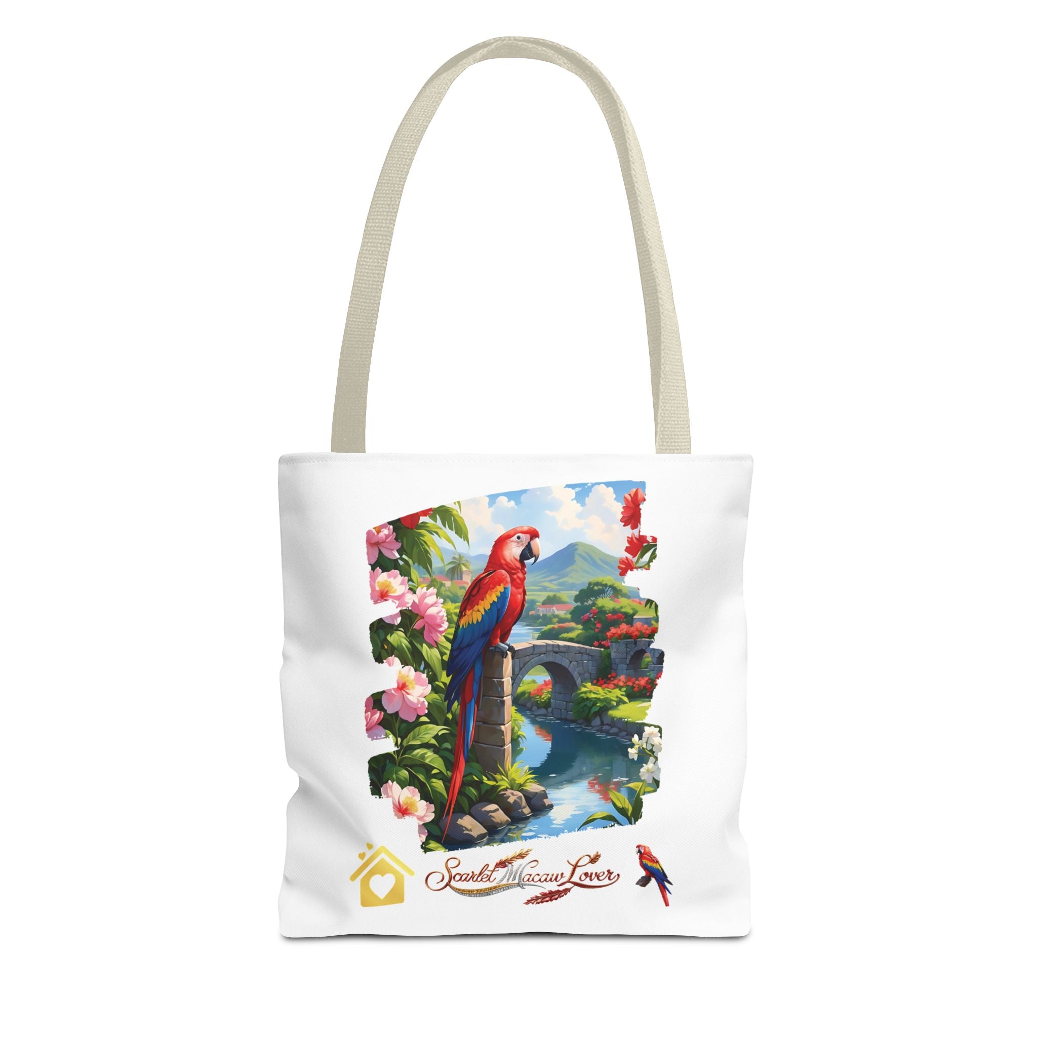 Scarlet Macaw Tote Bag