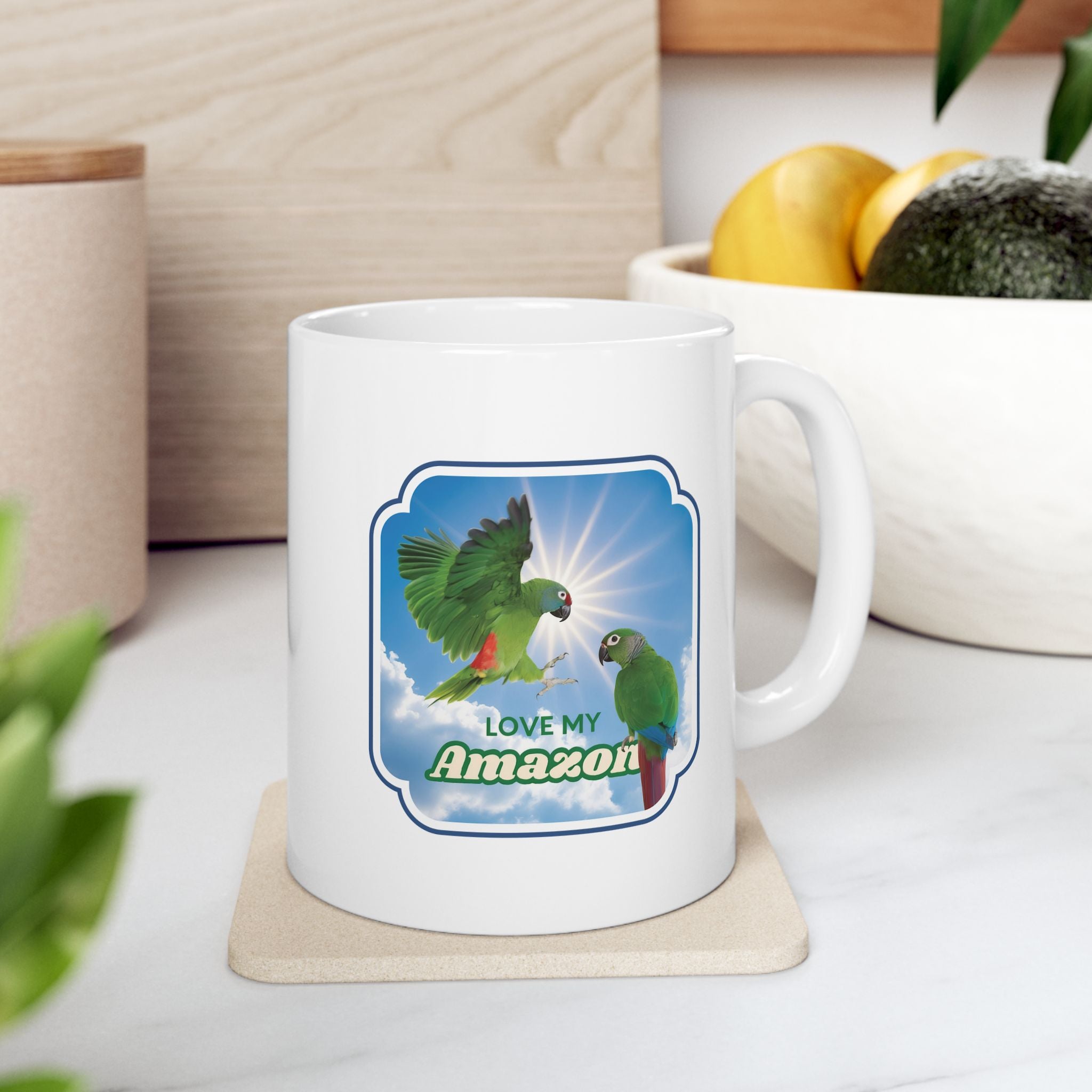 Love My Amazon Flying Mug