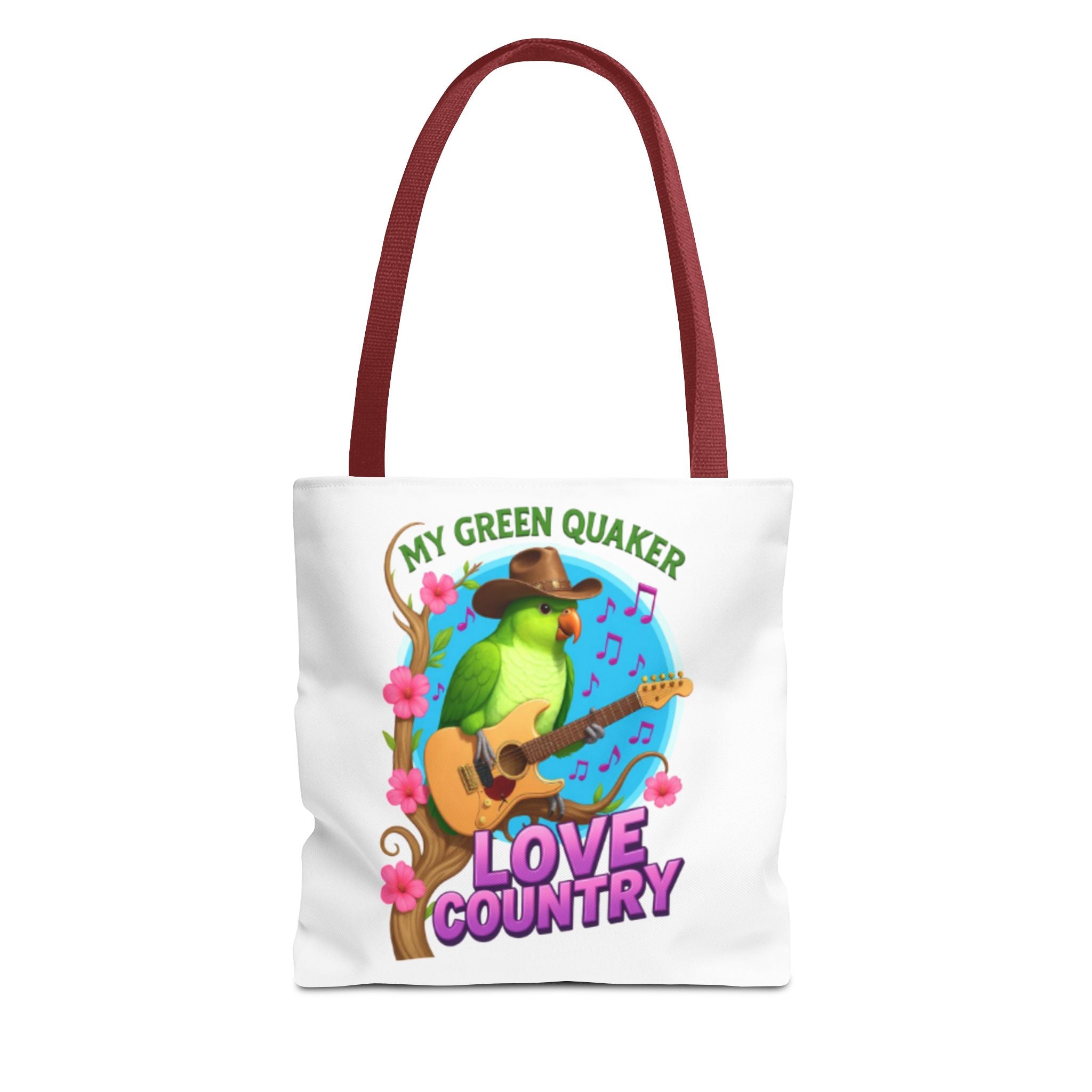 Green Quaker Love Country Tote Bag