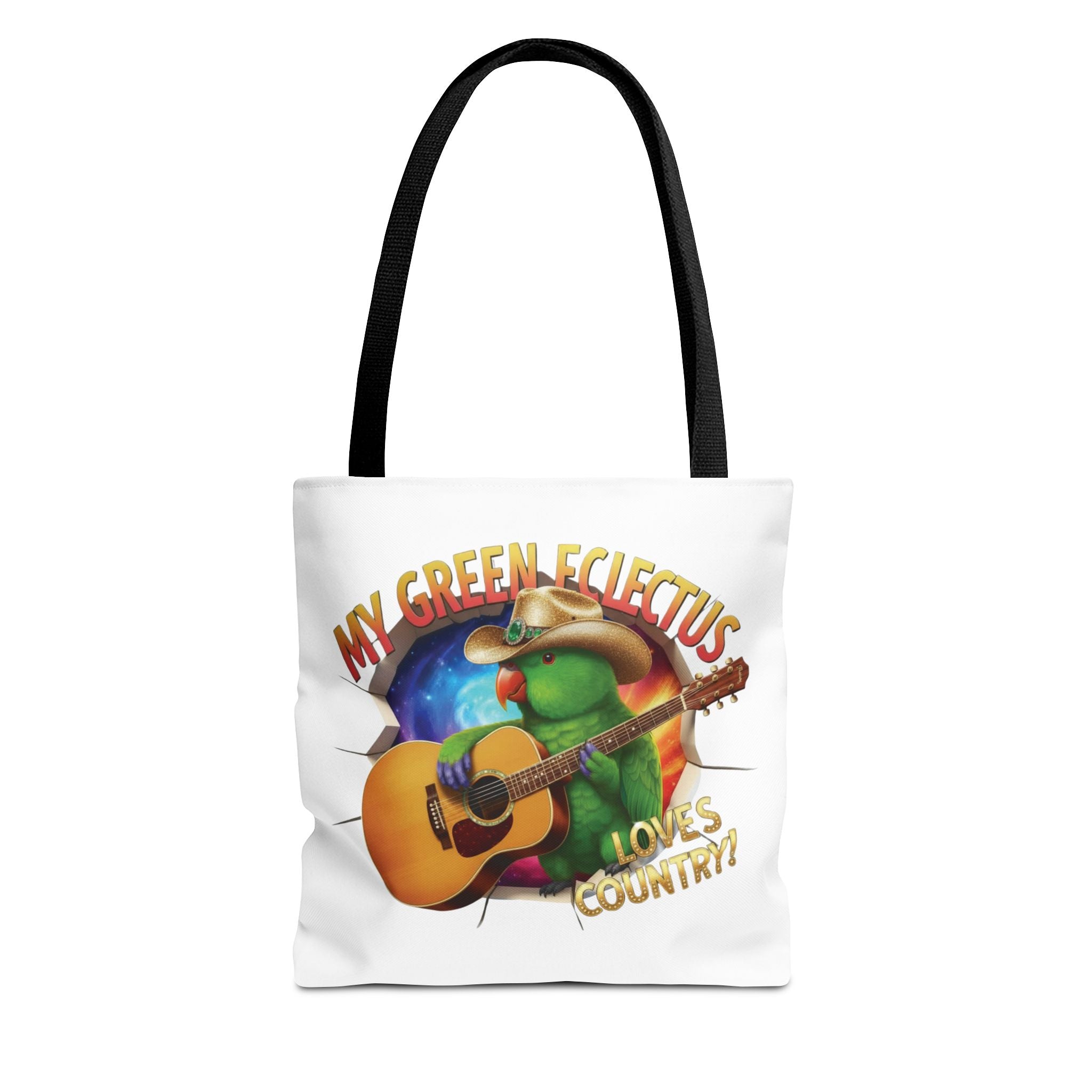 Green Eclectus Breakthrough Tote Bag