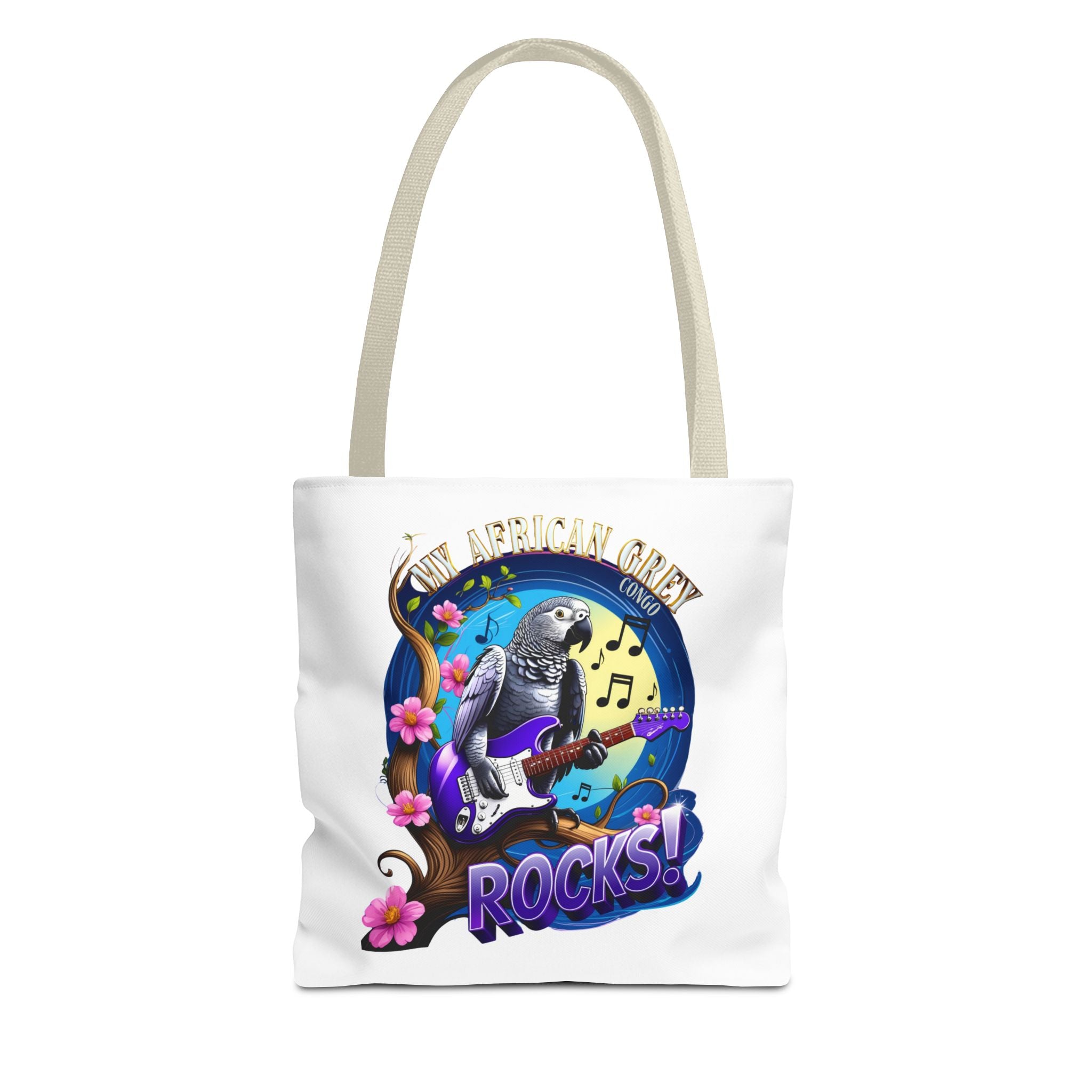 African Grey Congo Tote Bag