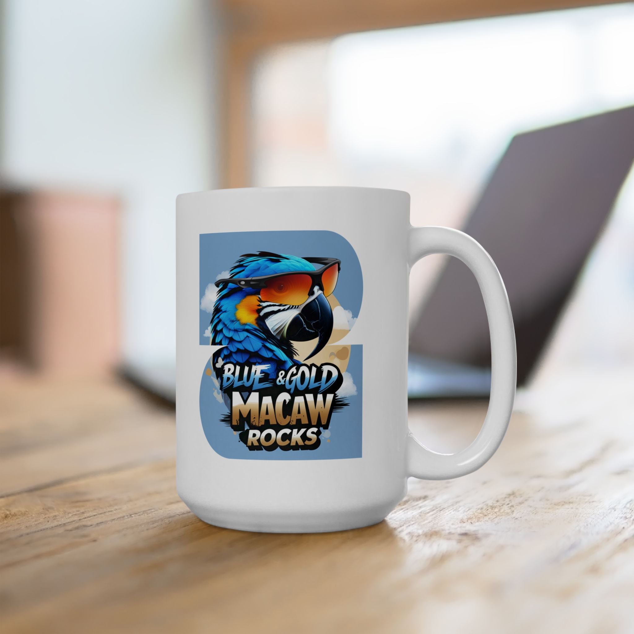 Blue & Gold Macaw Mug