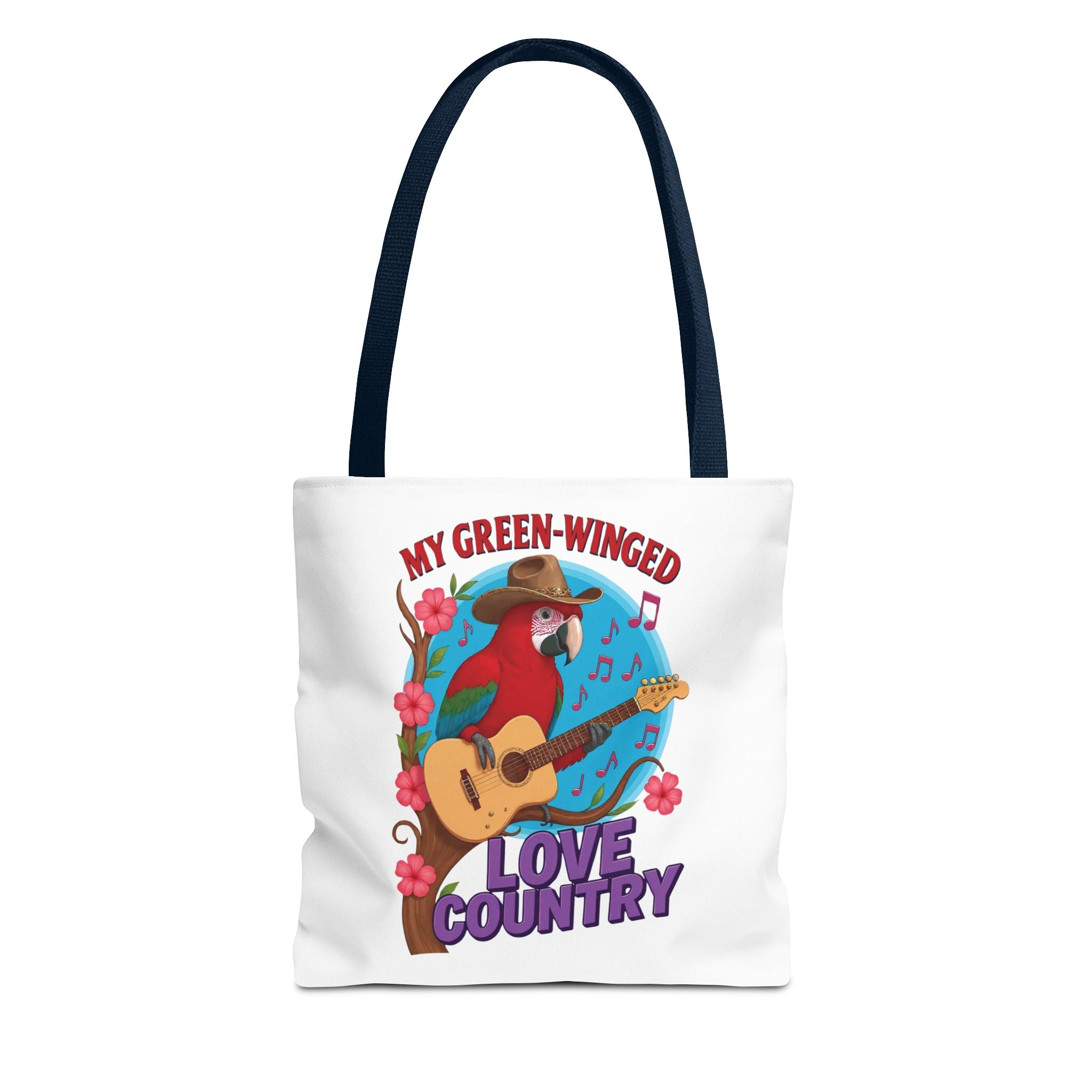 Green Winged Loves Country Tote Bag