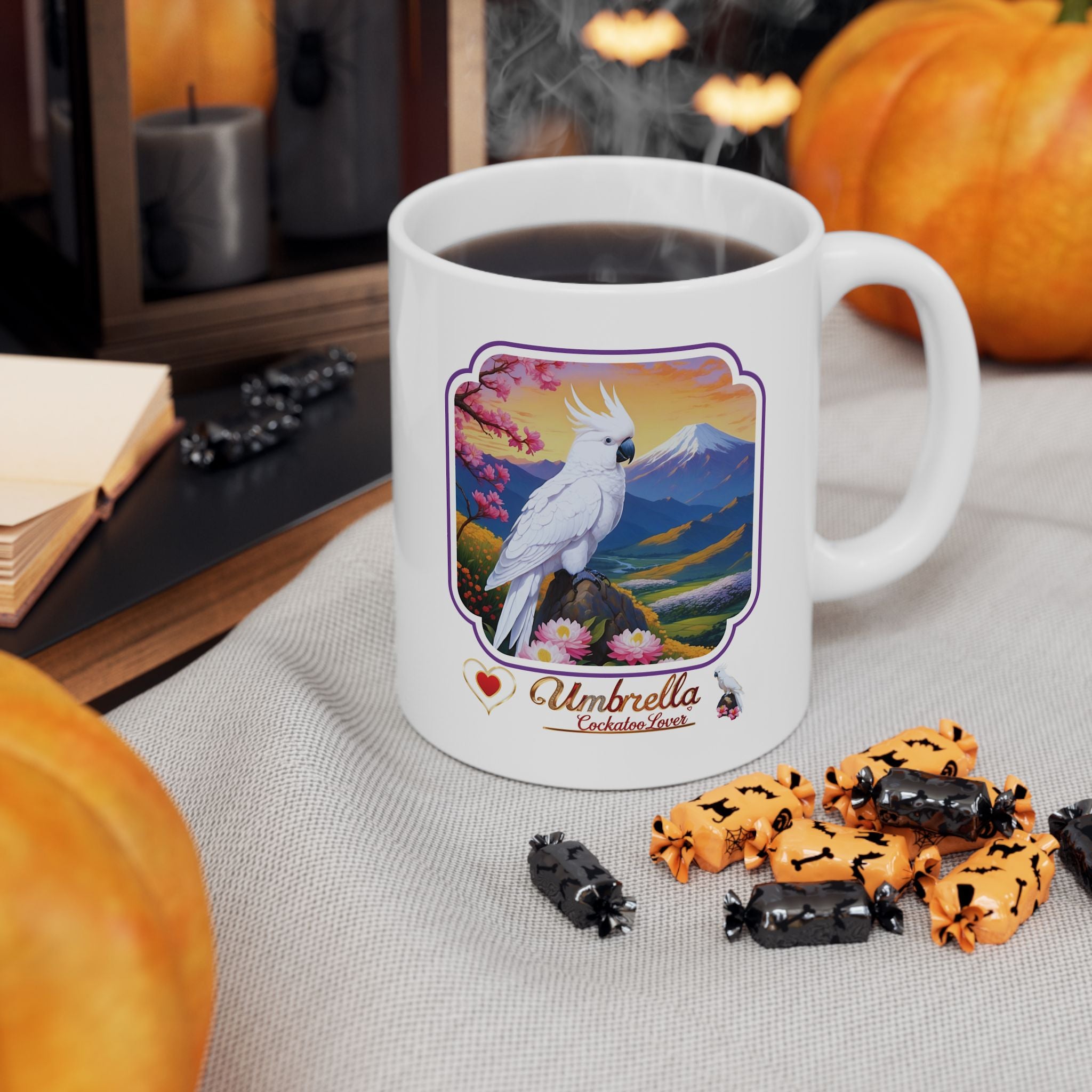 Mountain Umbrella Cockatoo Lover Mug
