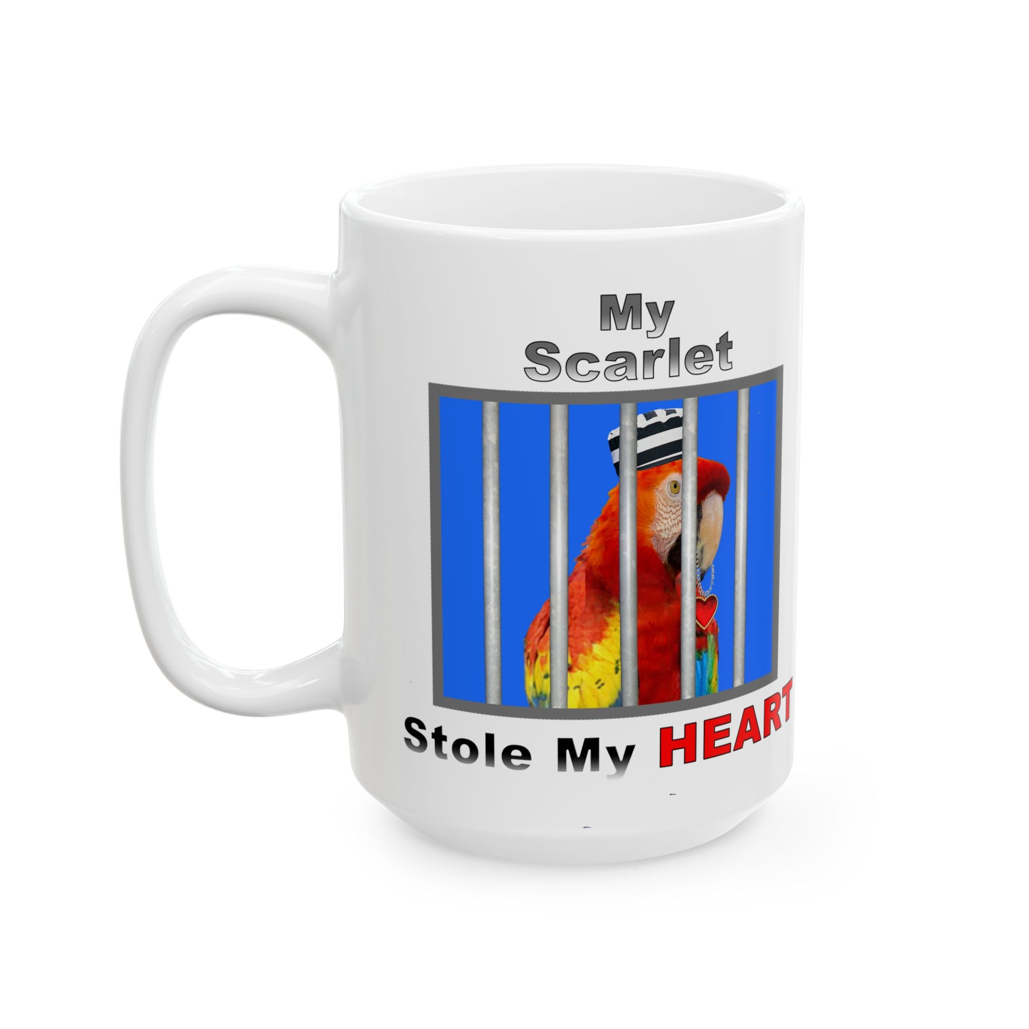 My Red Scarlet Stole My Heart Mug