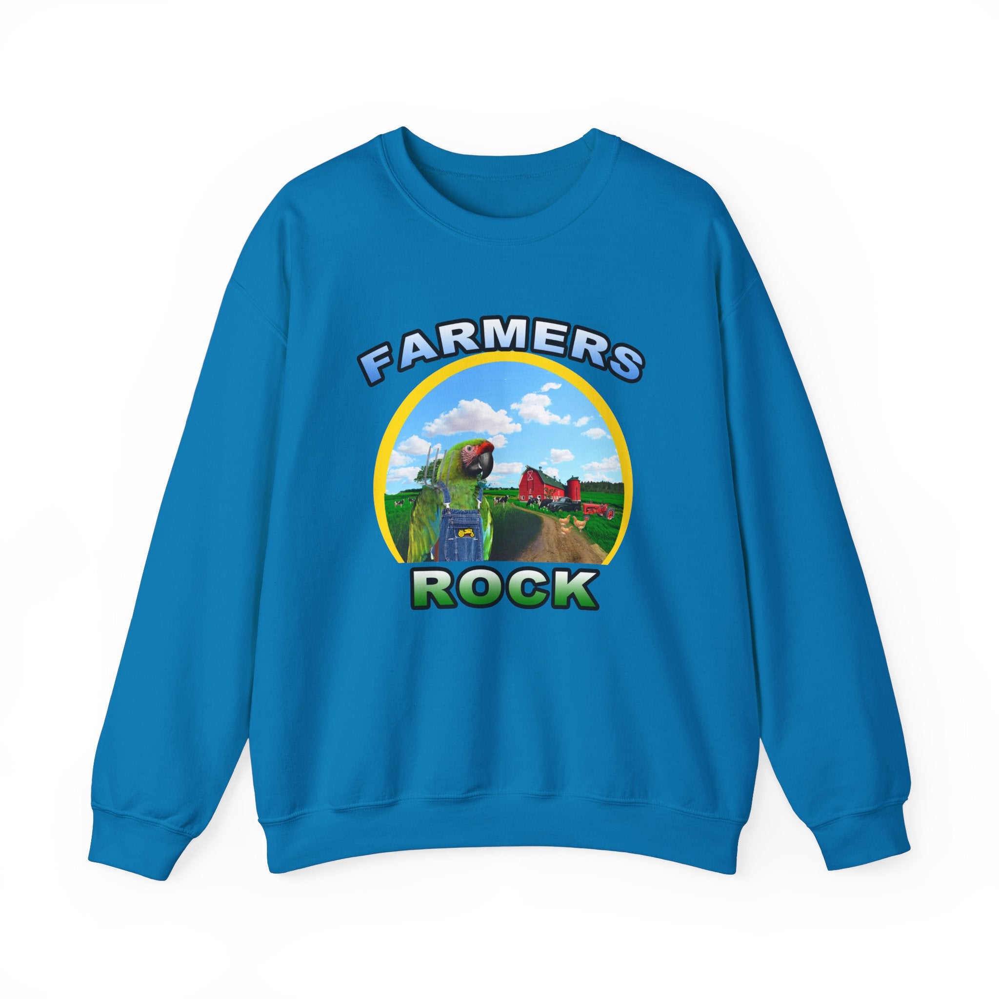 Farmers Rock Military Sweatshirt
