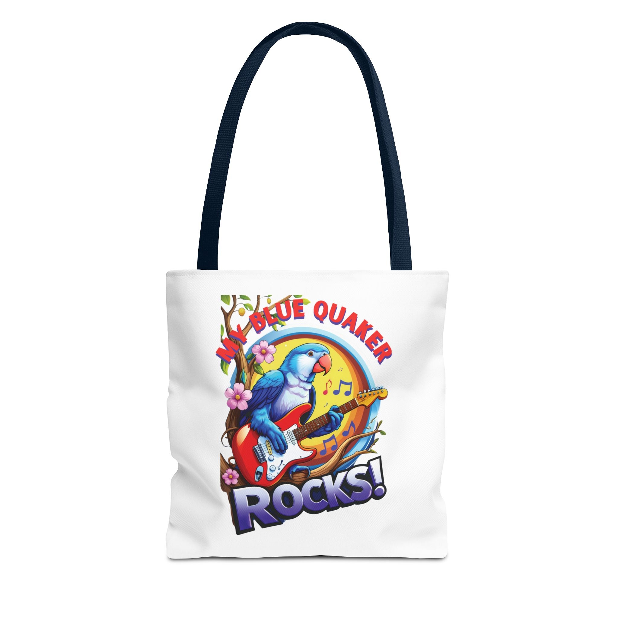 Blue Quaker Tote Bag