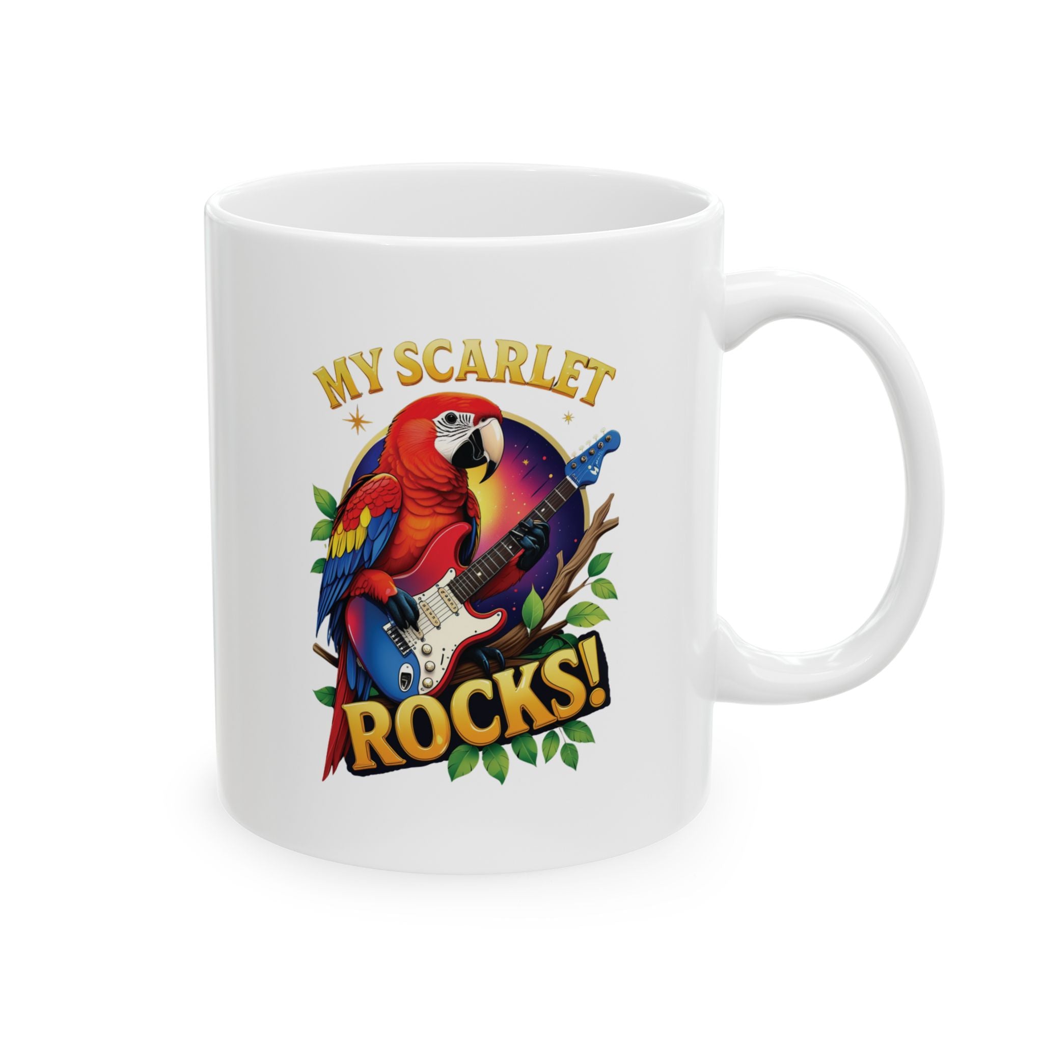 My Scarlet Rocks Music Mug