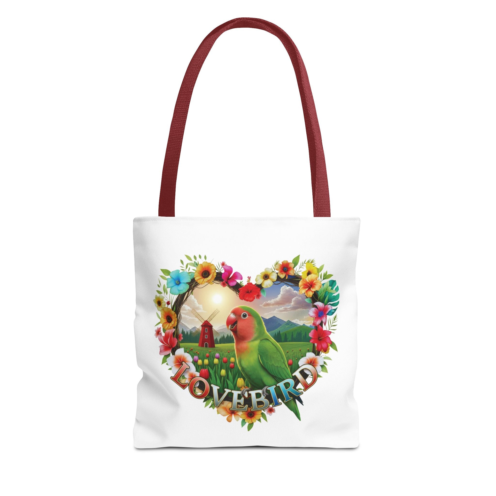 Lovebird Nature Tote Bag