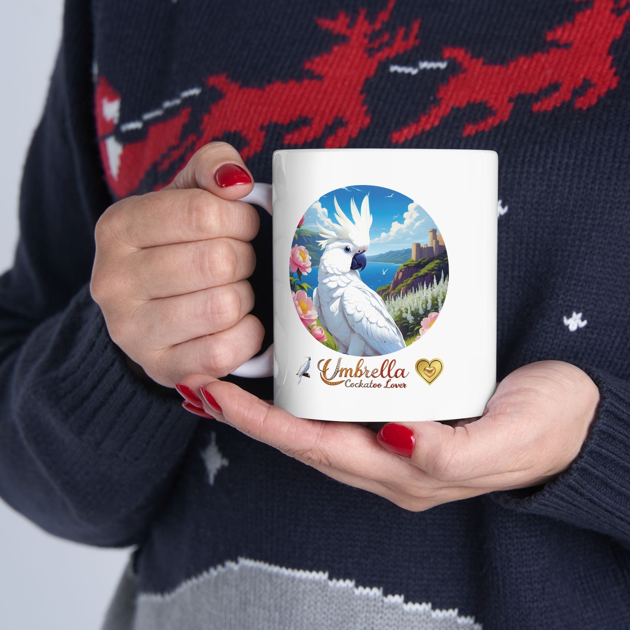 Umbrella Cockatoo Lover Nature Mug