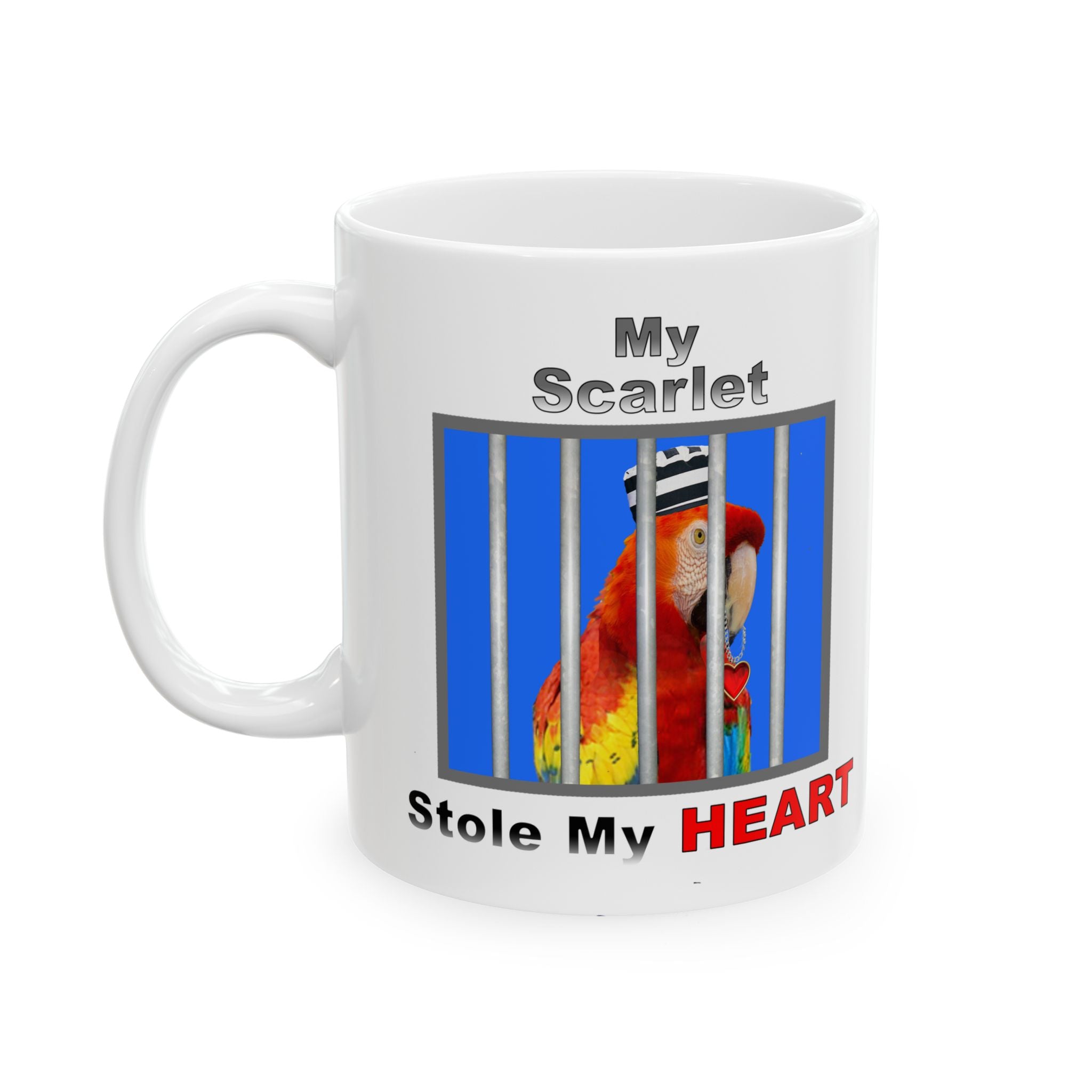 My Red Scarlet Stole My Heart Mug