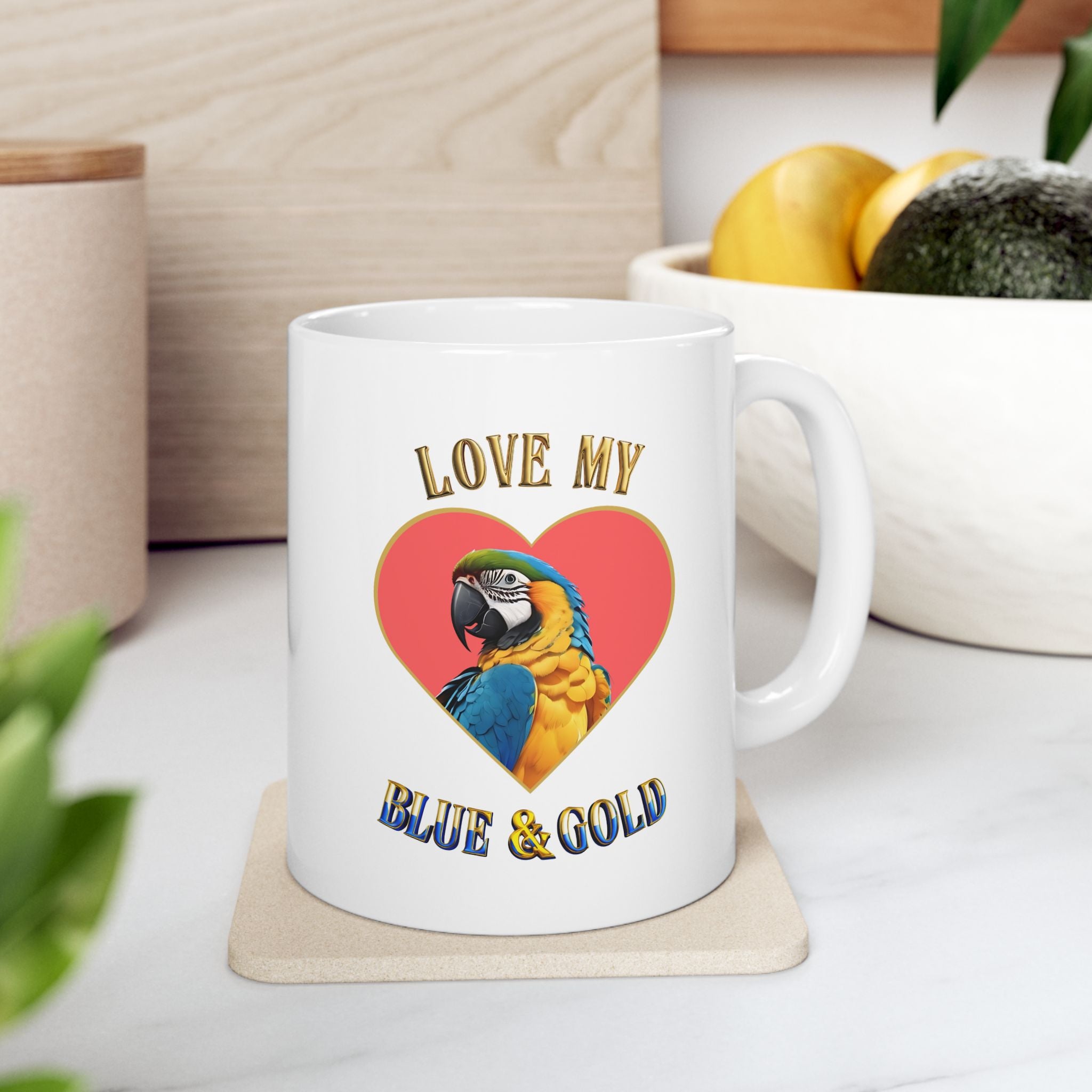 Blue & Gold Macaw Mug