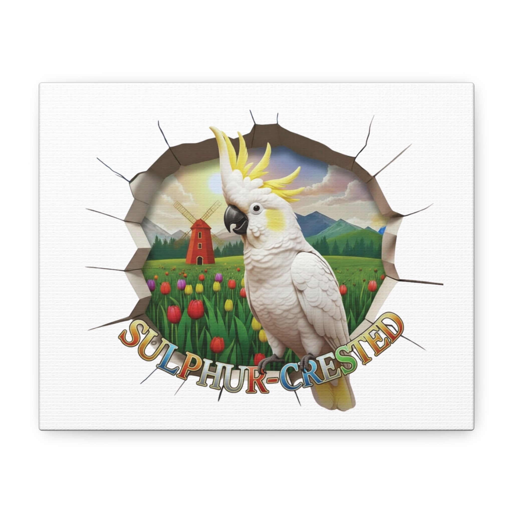 Sulphur Crested Nature Wall-Hanging