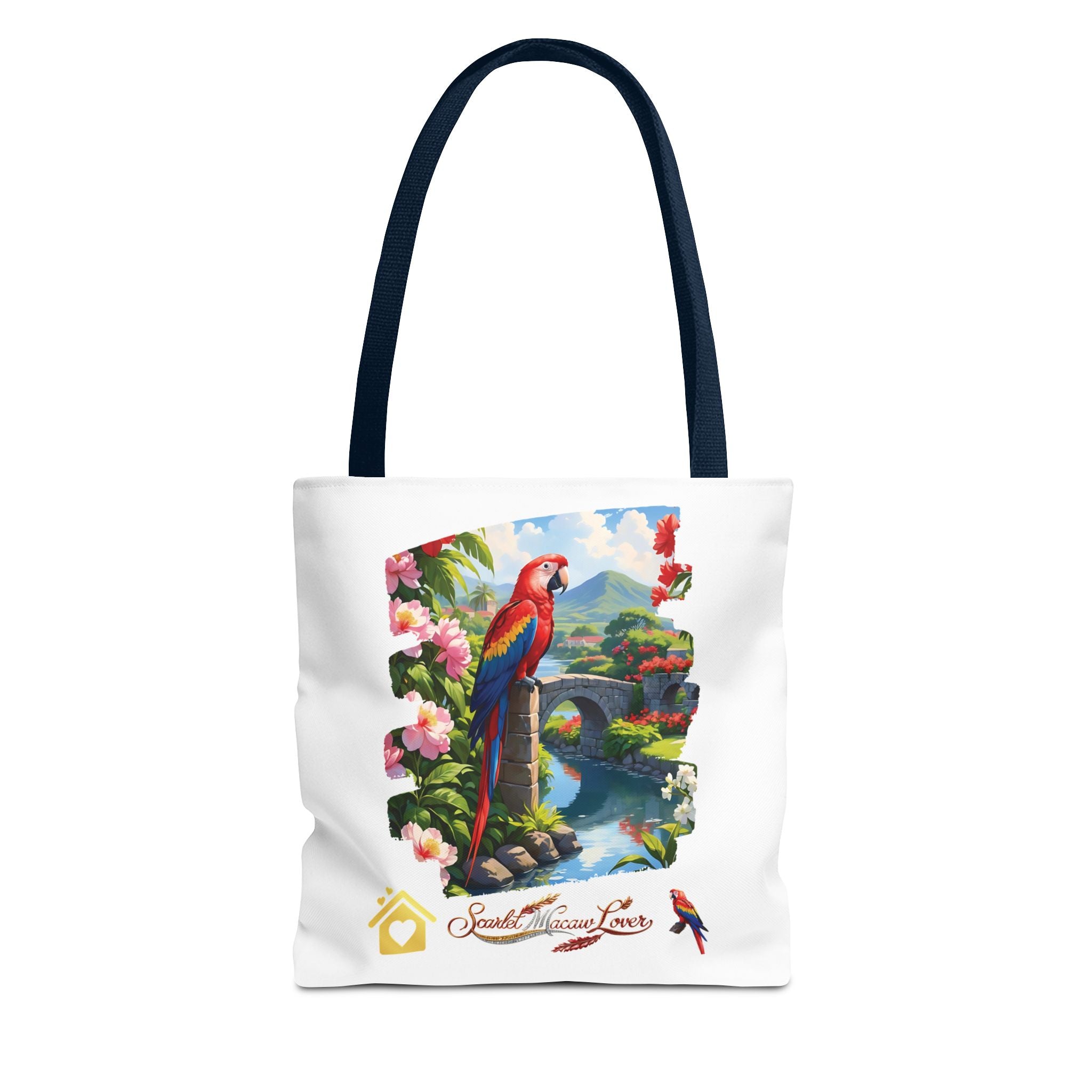 Scarlet Macaw Tote Bag
