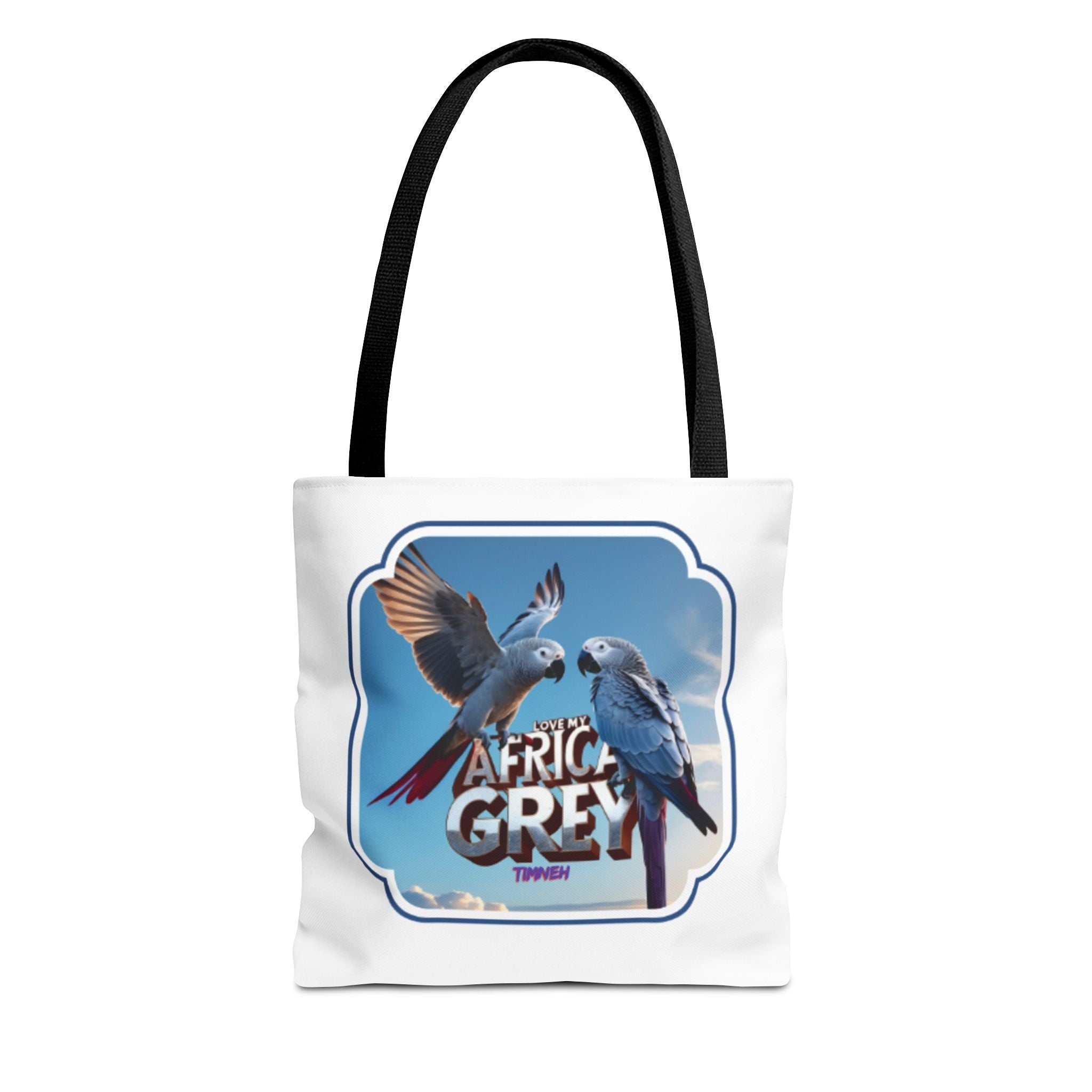 Love My African Grey Timneh Tote Bag