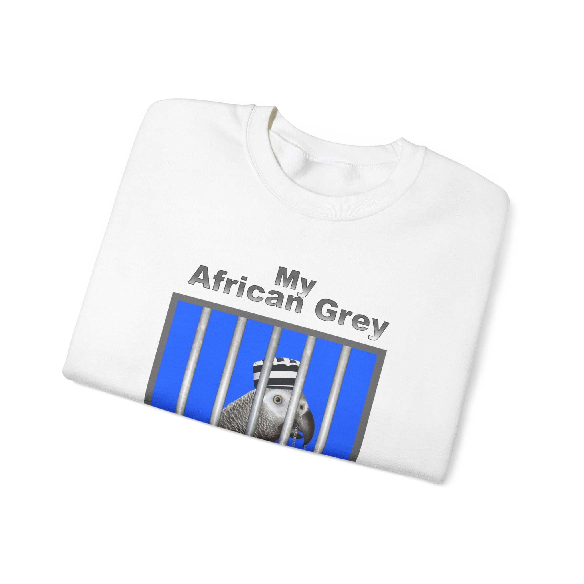 Stole My Heart African Grey Sweatshirt
