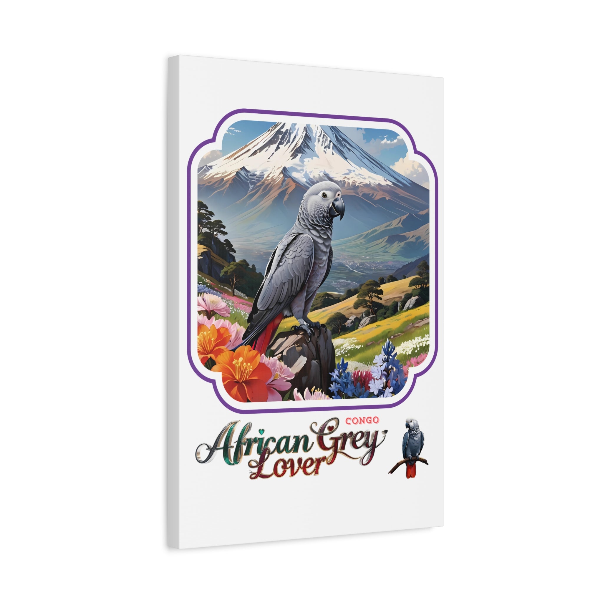 Africa Grey Congo Lover Wall-Hanging