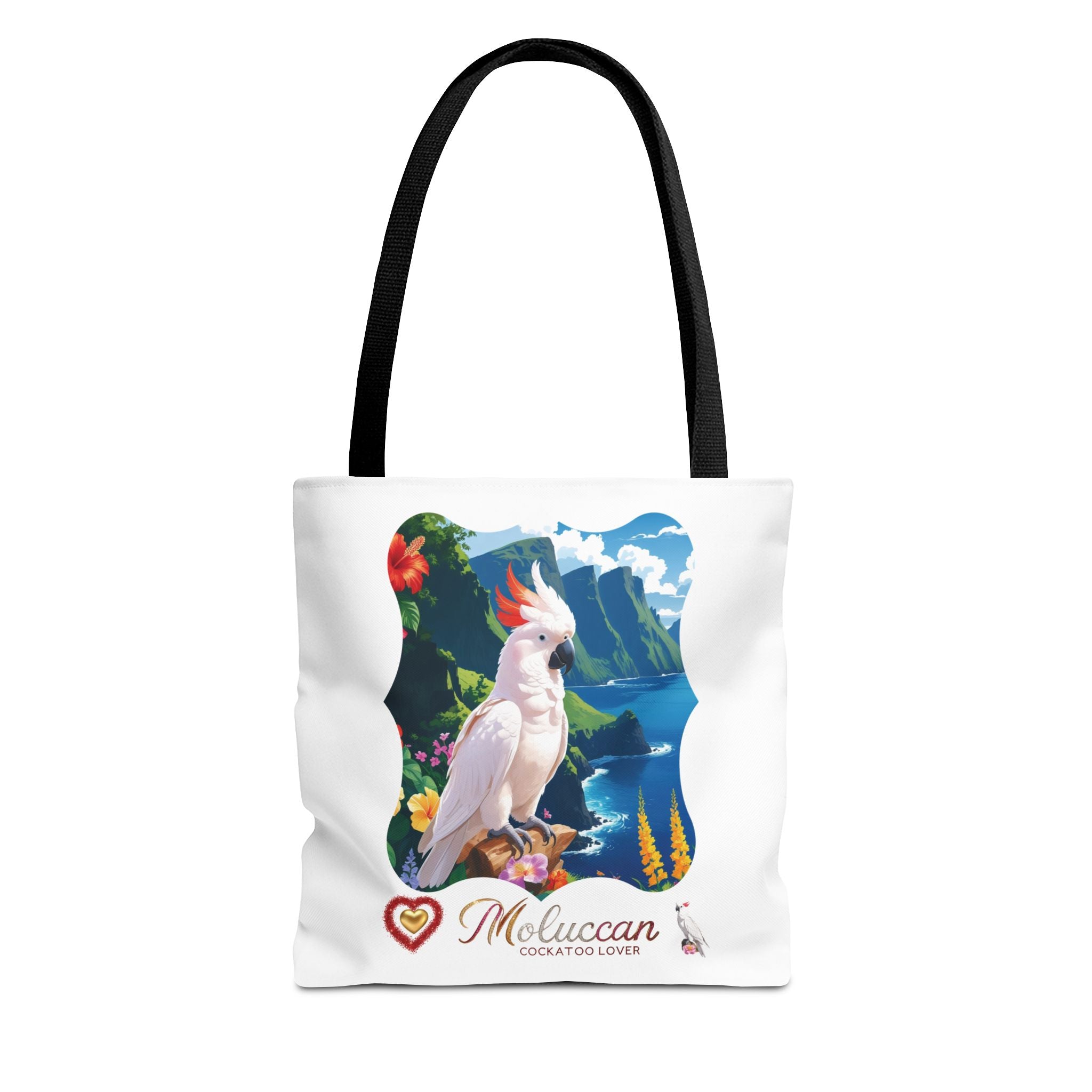 Moluccan Cockatoo Lover Valley Tote Bag