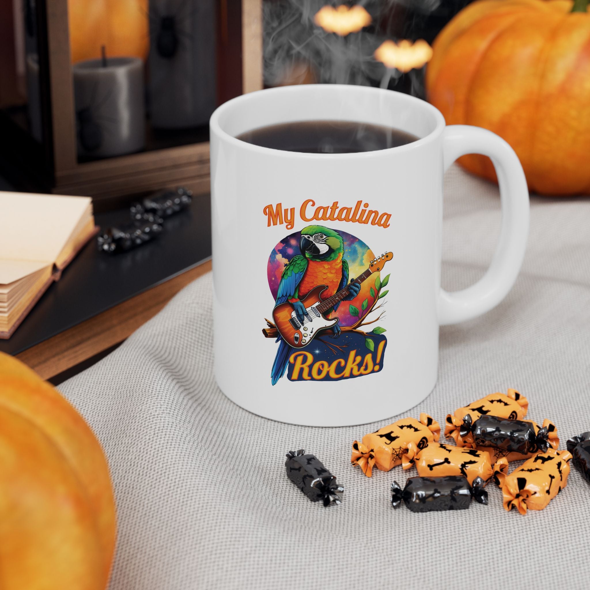 My Catalina Rocks Guitar Mug