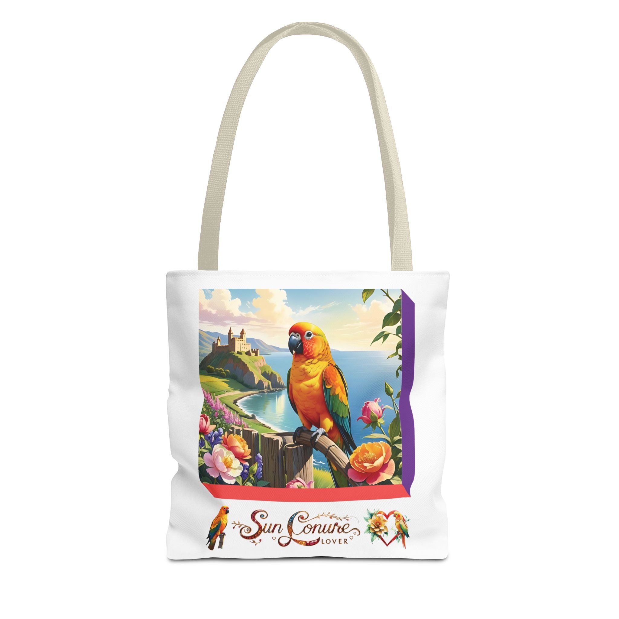 Sun Conure Tote Bag