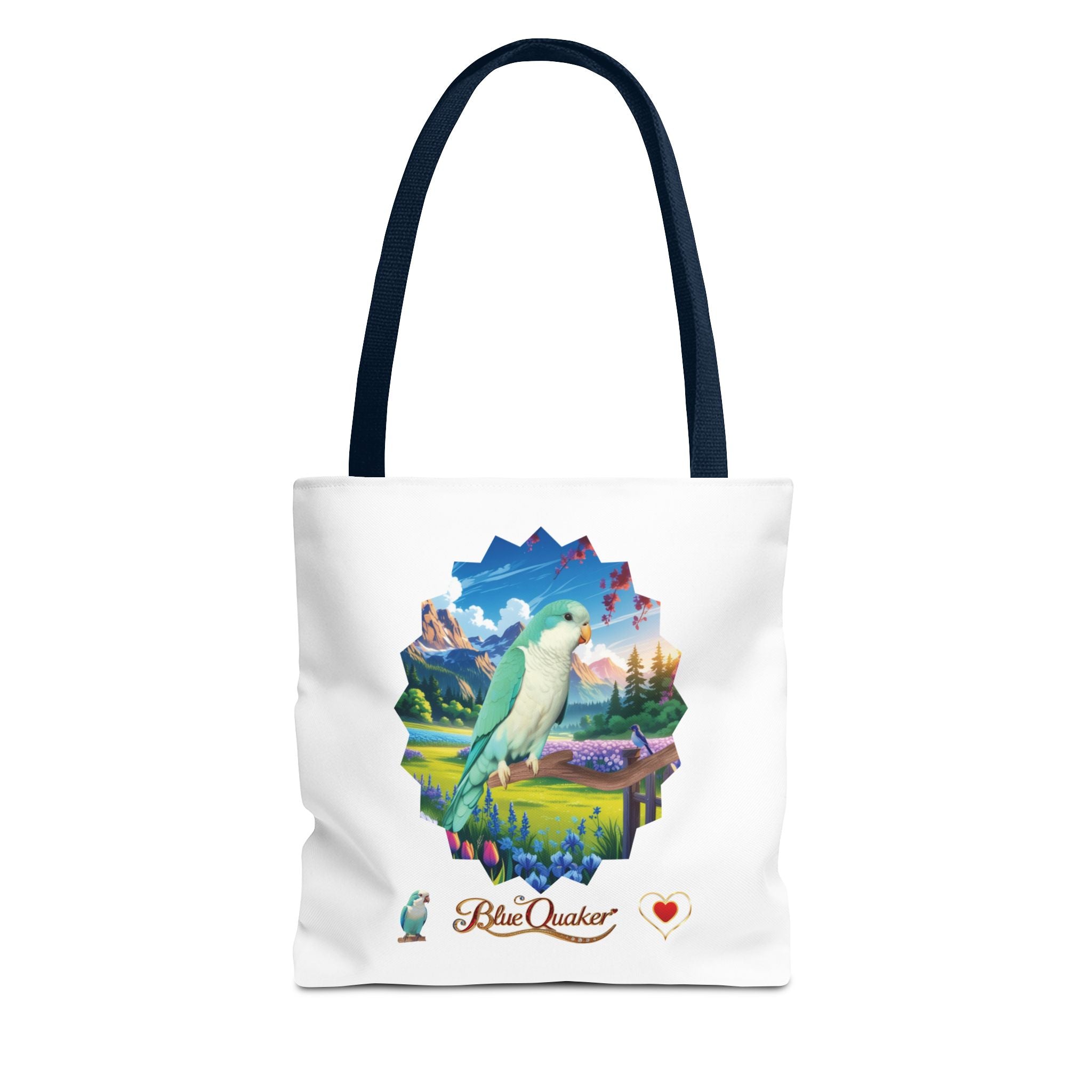 Blue Quaker Tote Bag