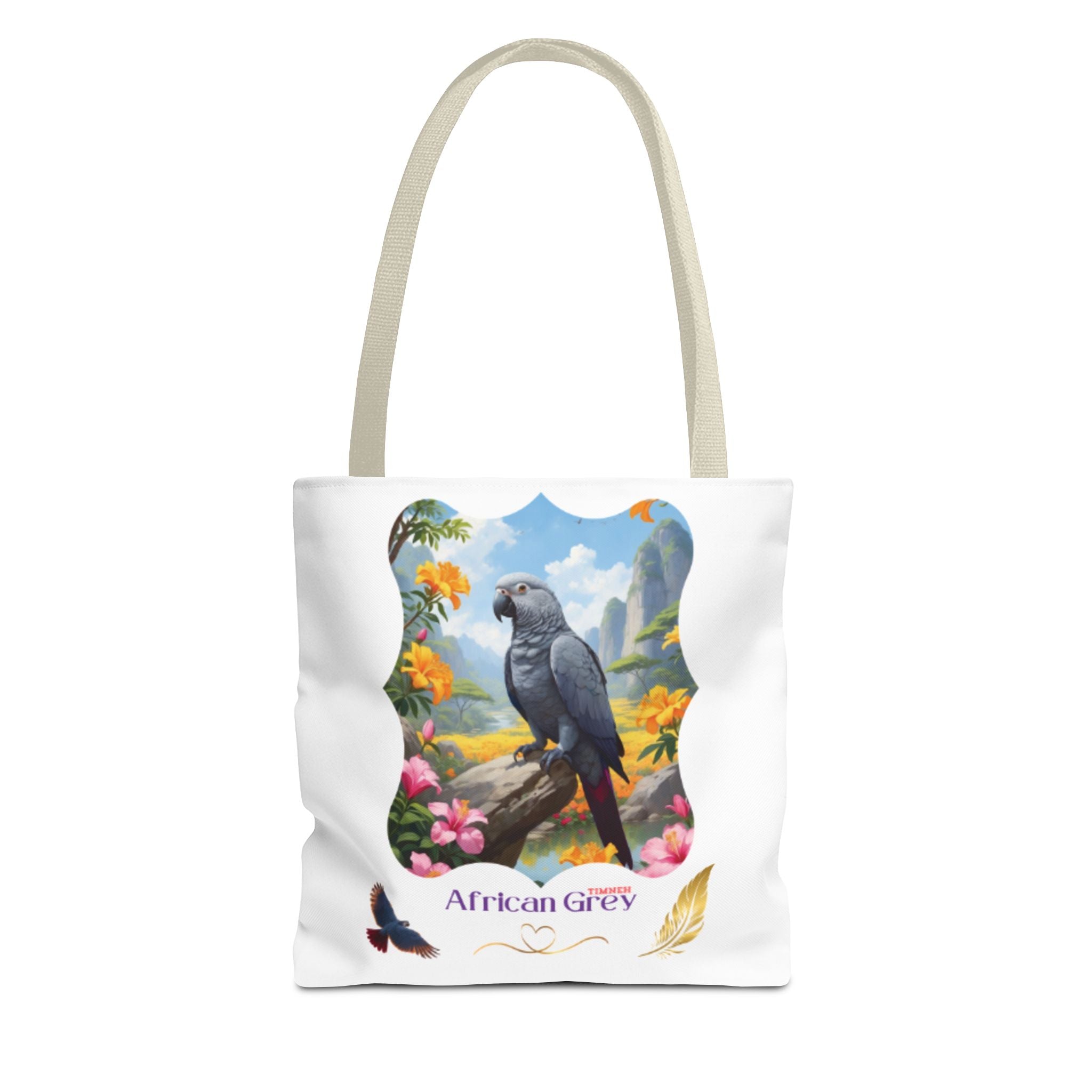 African Grey Timneh Tote Bag