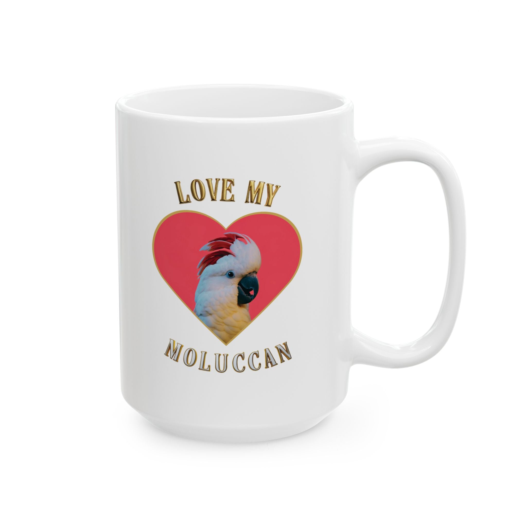Love My Moluccan Heart Mug