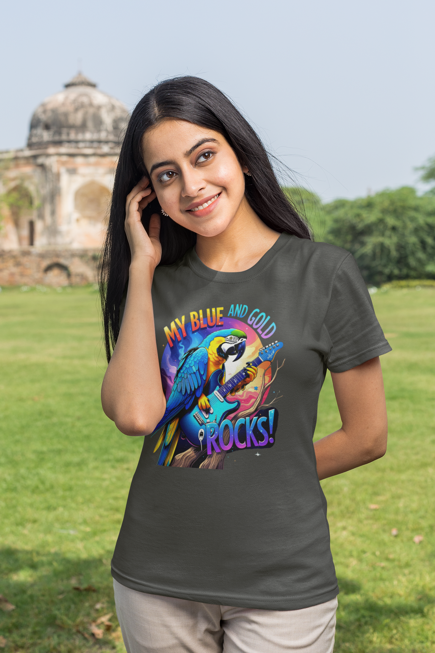 My Blue & Gold Rocks Music T-Shirt