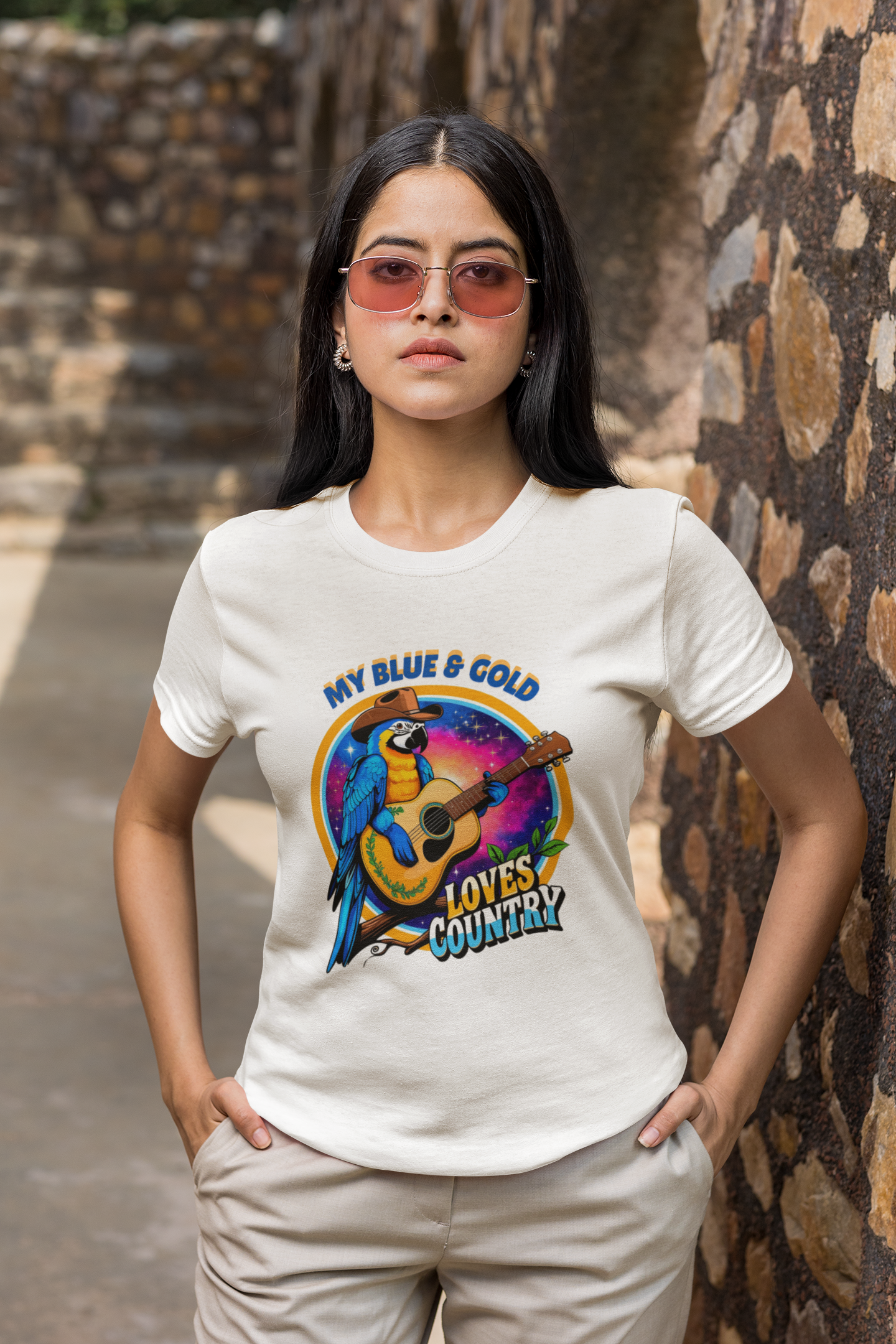My Blue & Gold Loves Country T-Shirt