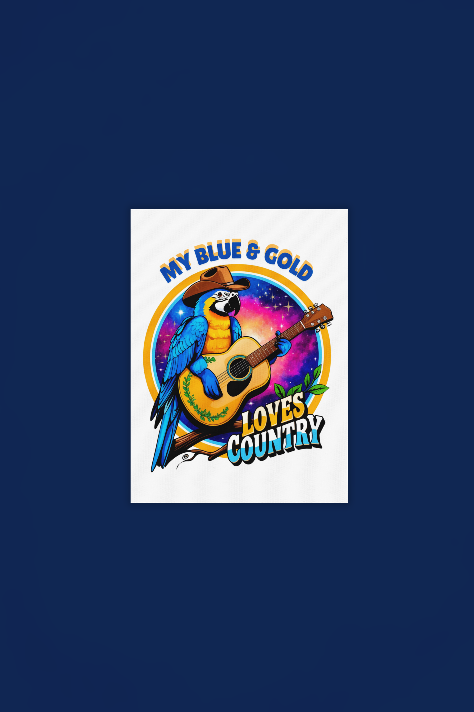 Blue & Gold Macaw Wall Hanging