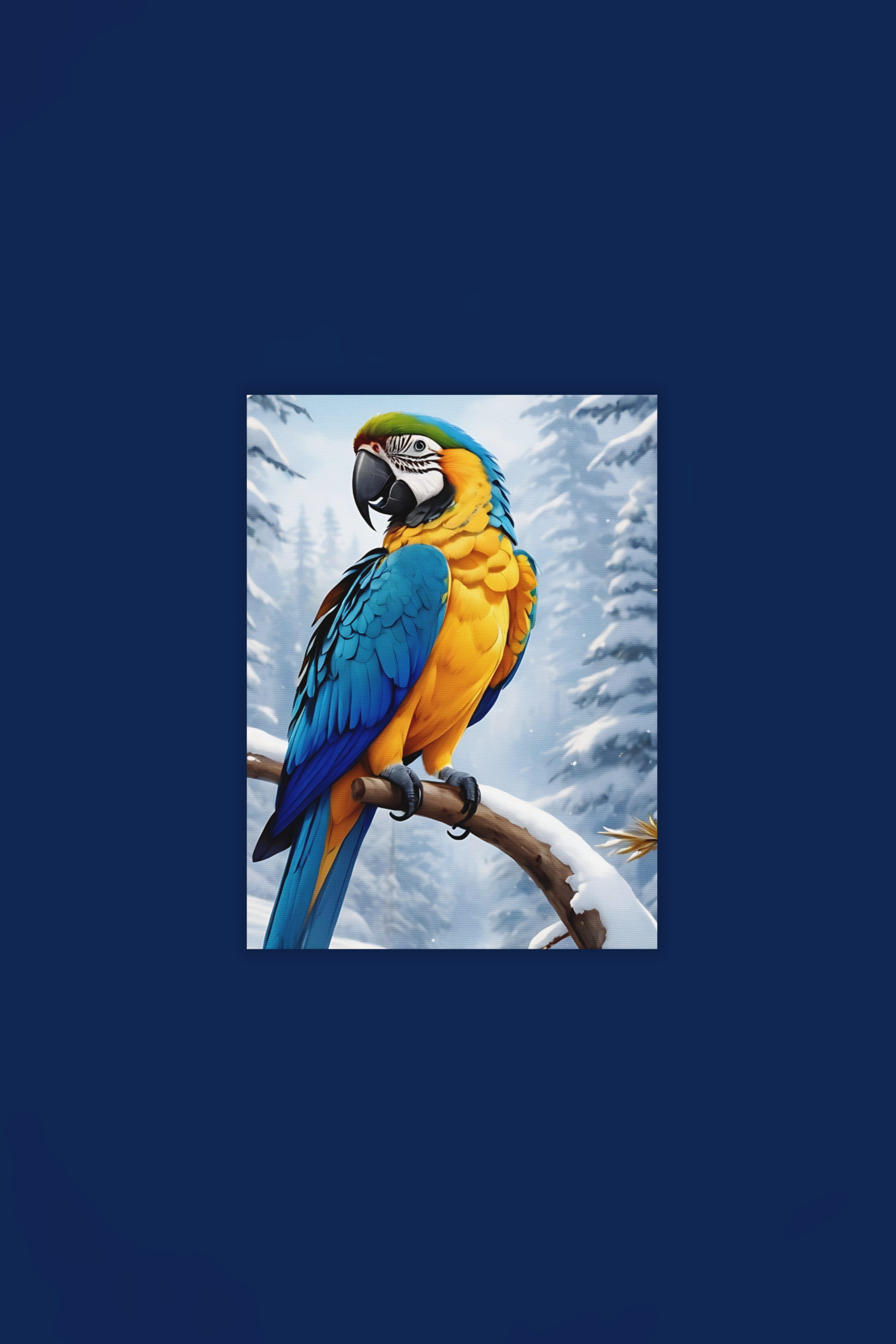 Blue & Gold Macaw Wall-Hanging