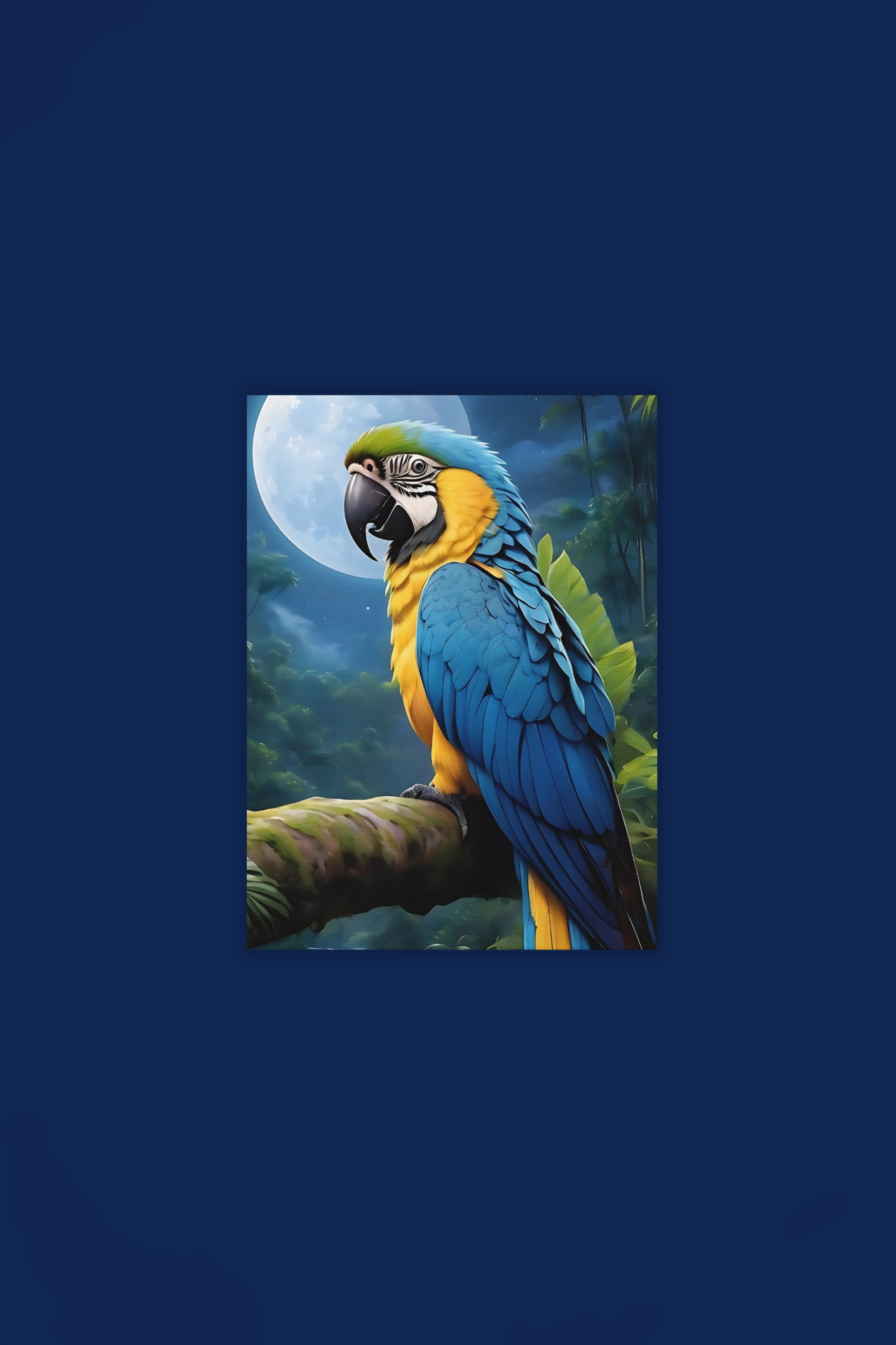 Blue & Gold Macaw Wall-Hanging