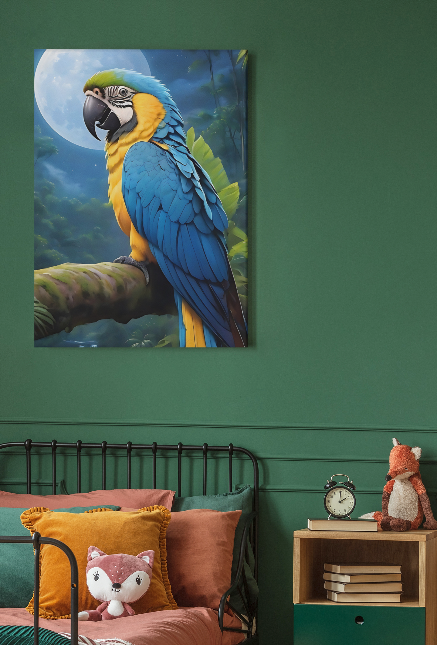 Blue & Gold Macaw Wall Hanging