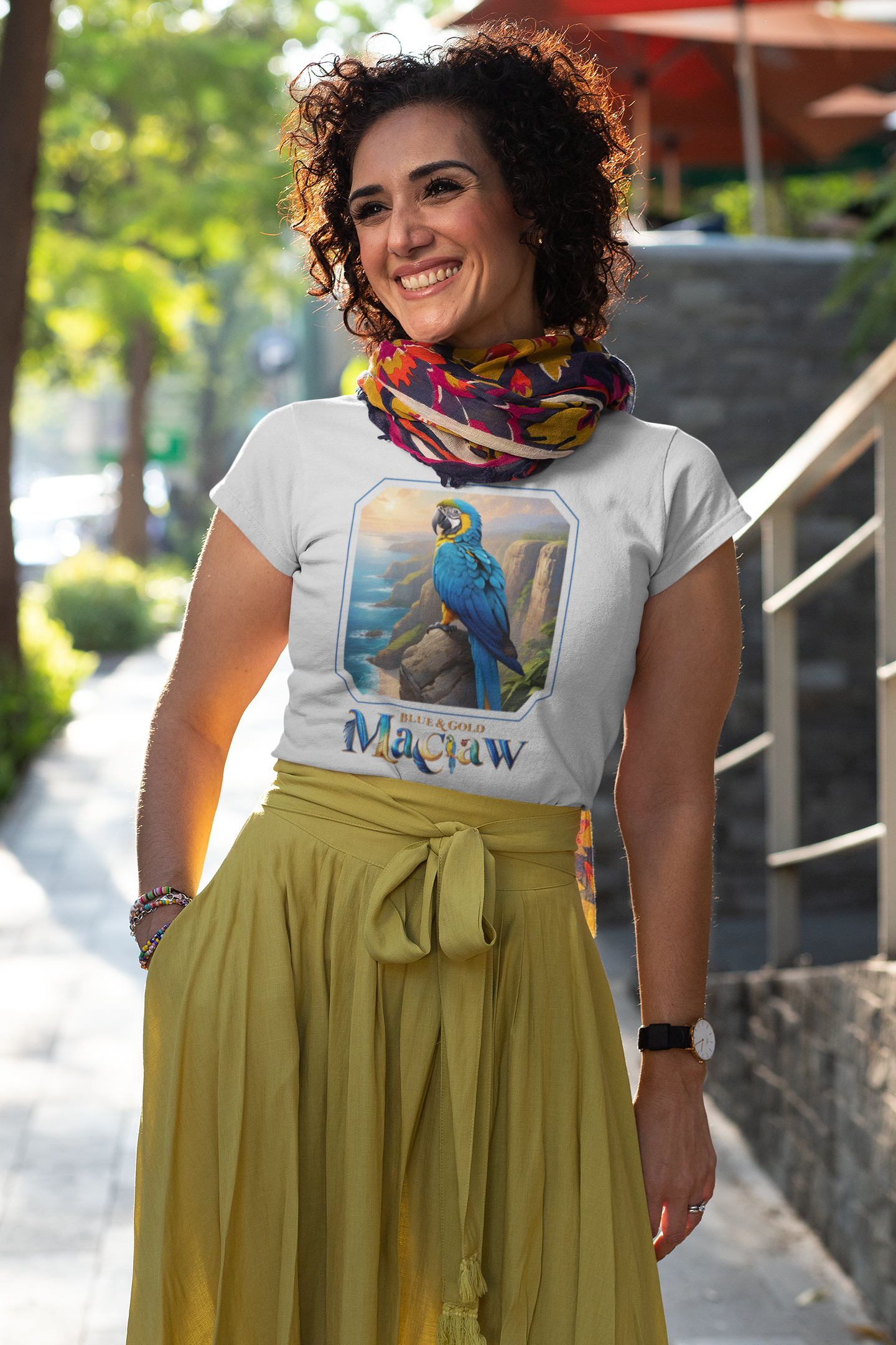 Blue & Gold Macaw Nature T-Shirt