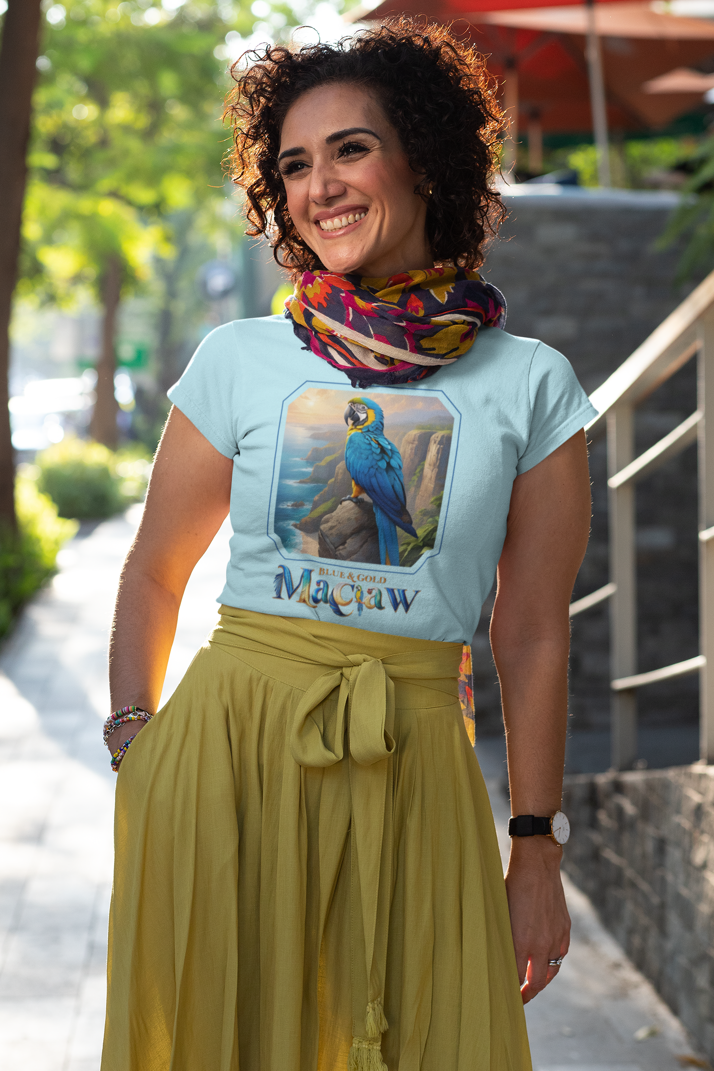 Blue & Gold Macaw Nature T-Shirt
