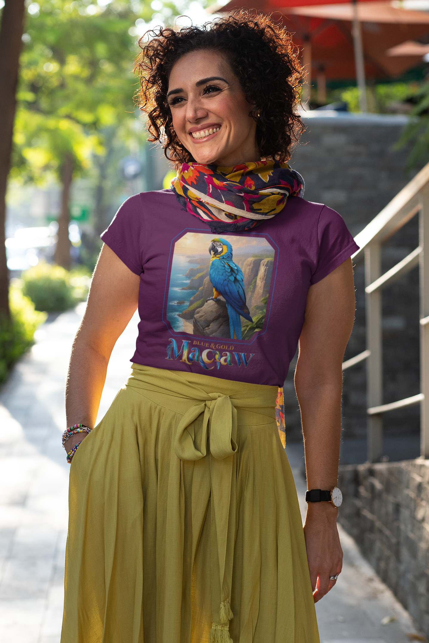 Blue & Gold Macaw Tee