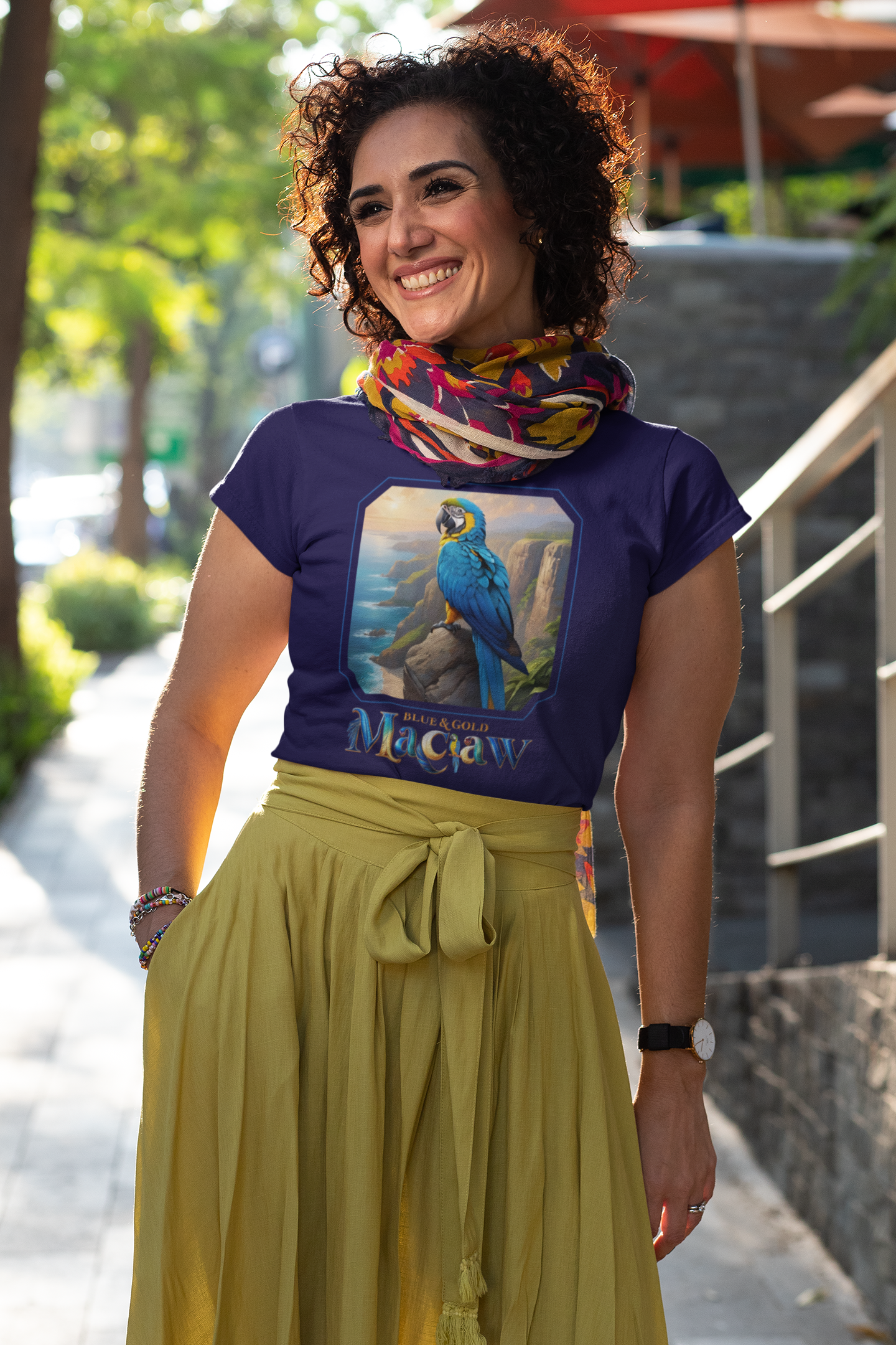 Blue & Gold Macaw Nature T-Shirt