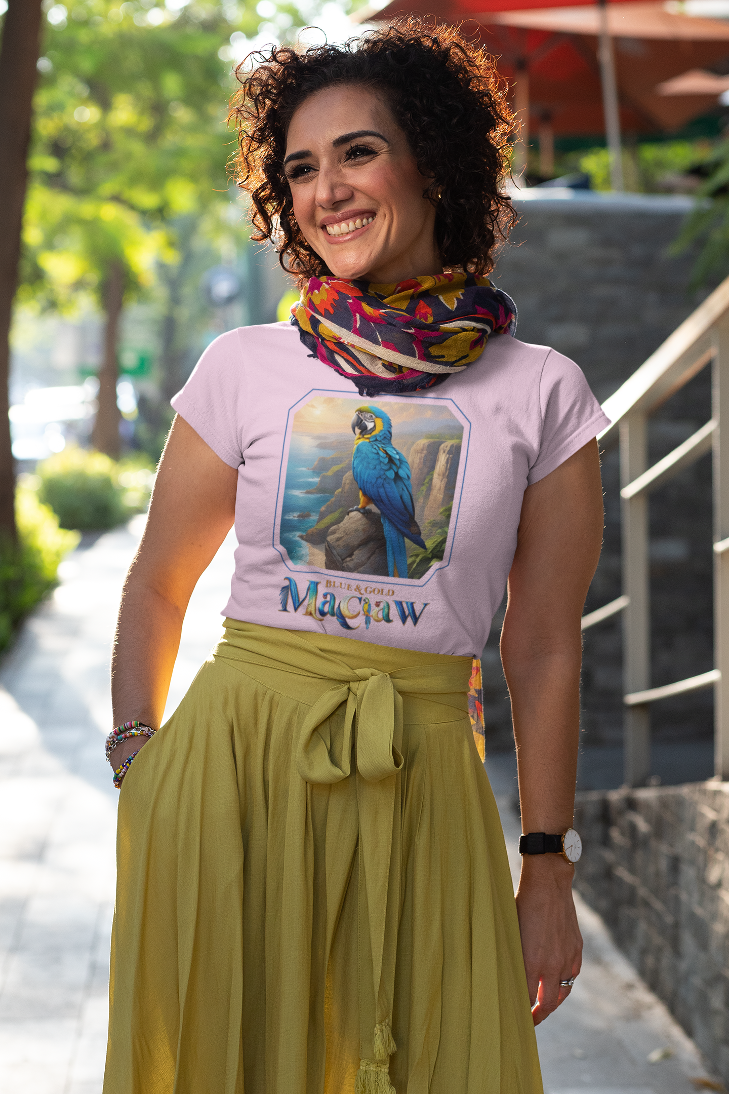 Blue & Gold Macaw Nature T-Shirt
