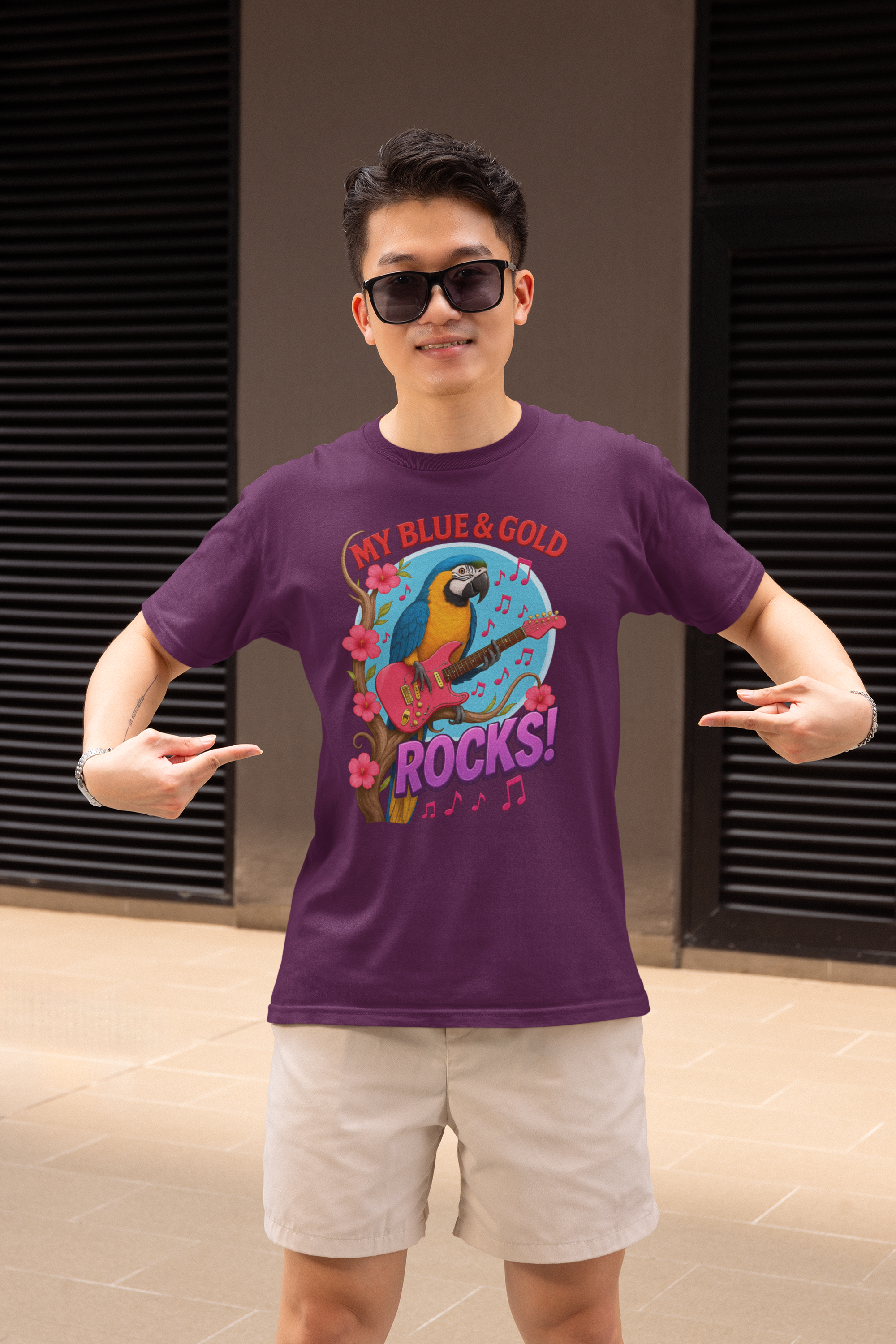 My Blue & Gold Rocks T-Shirt