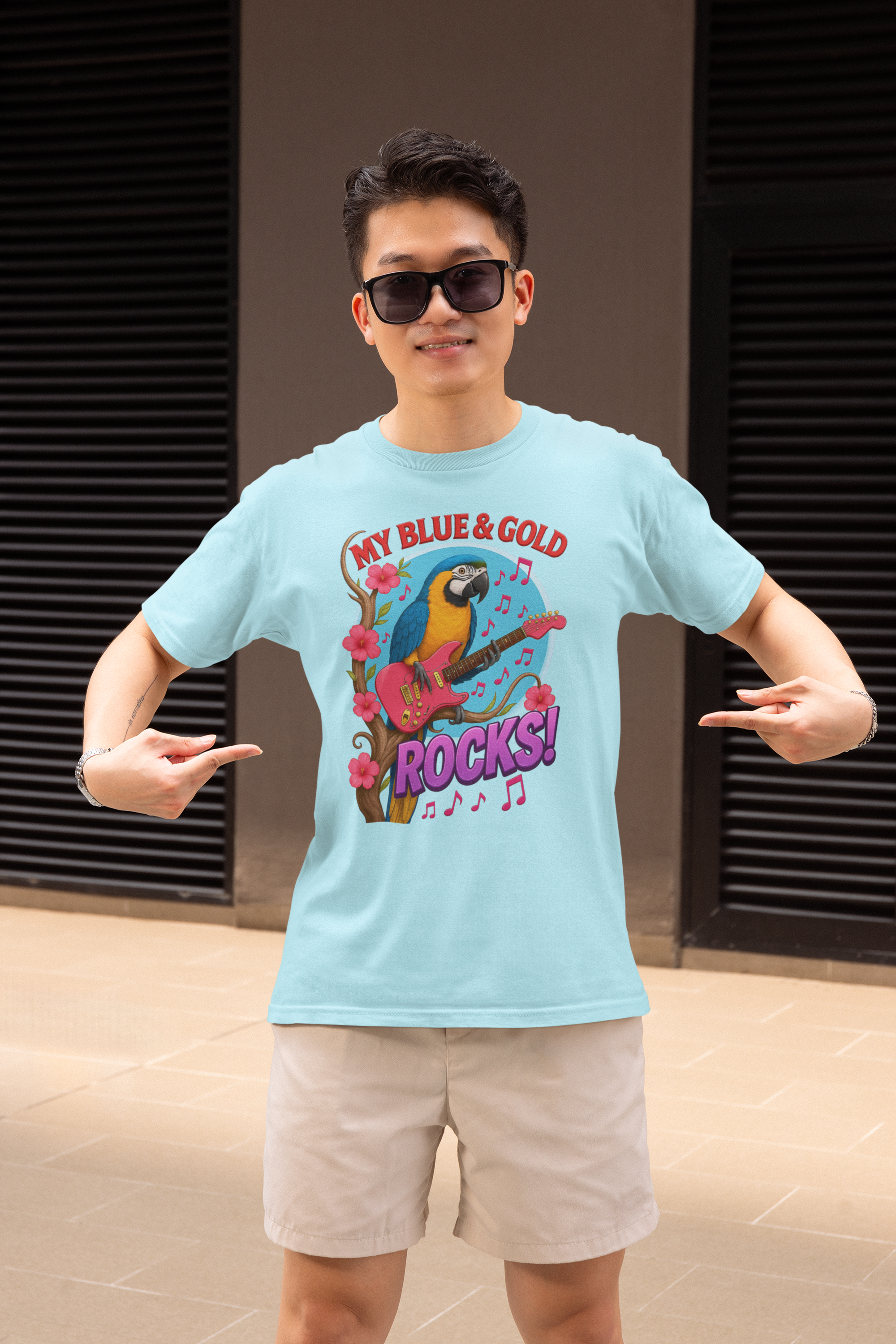 My Blue & Gold Rocks T-Shirt