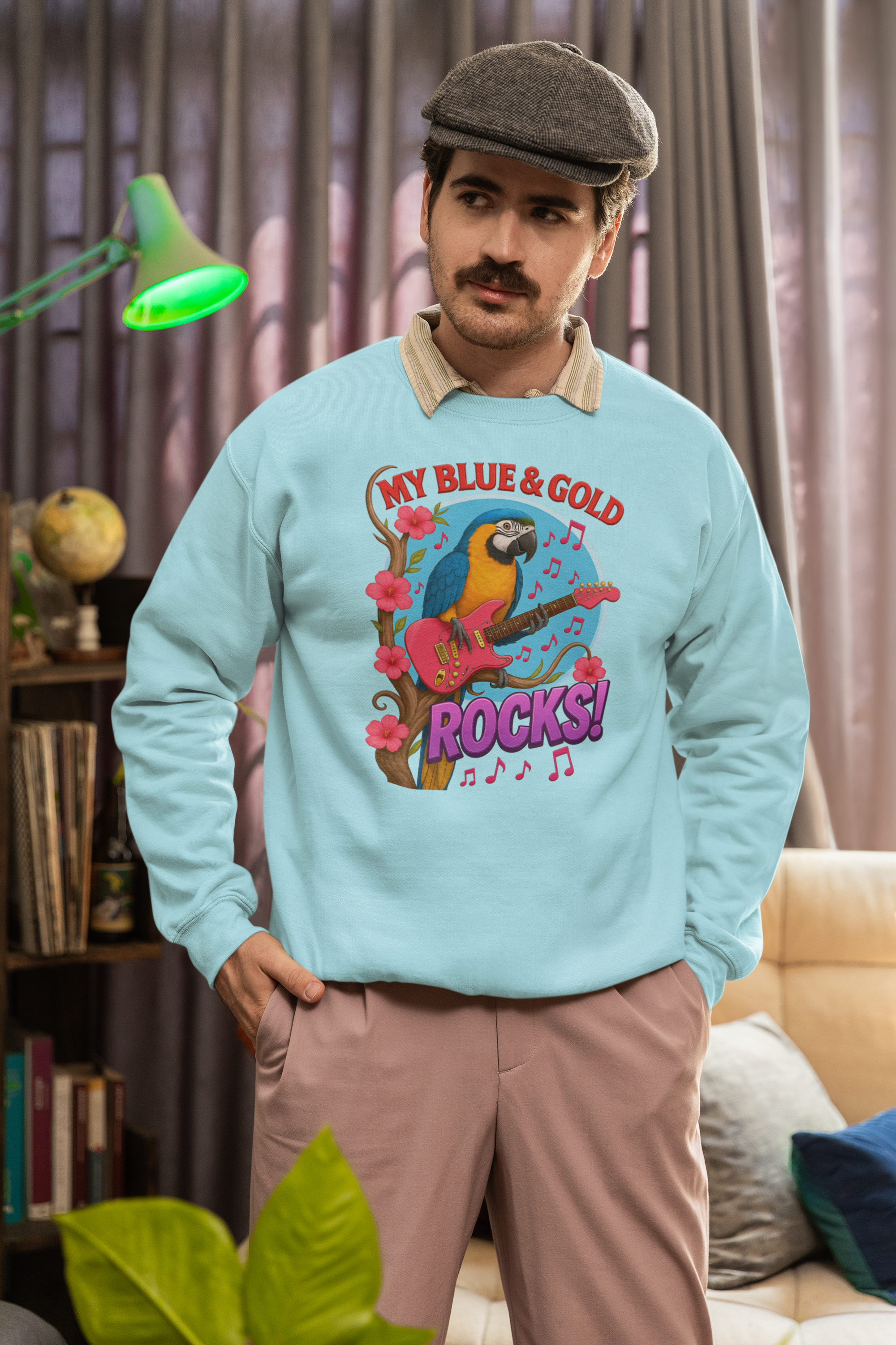 My Blue & Gold Rocks Sweatshirt