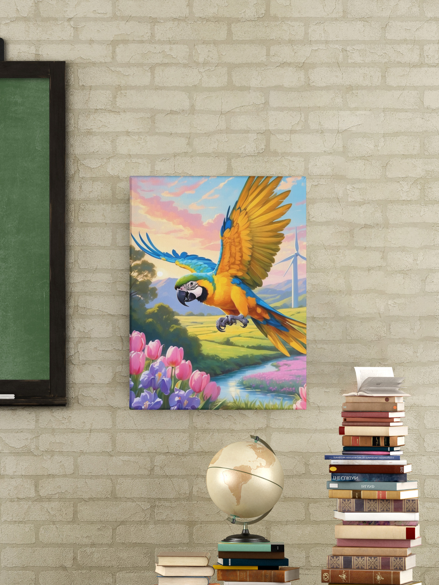 Blue & Gold Macaw Wall hanging