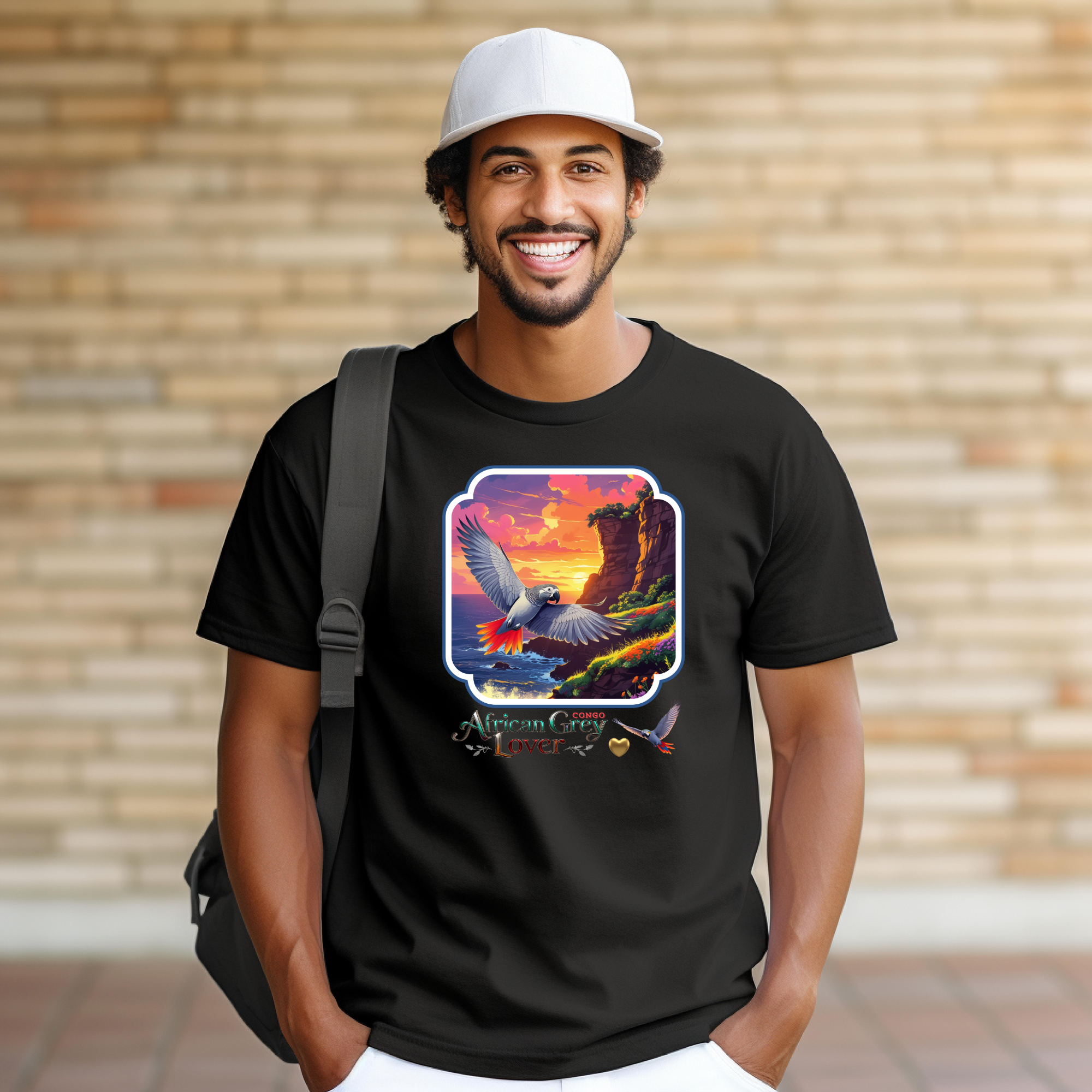 African Grey Congo Lover T-Shirt