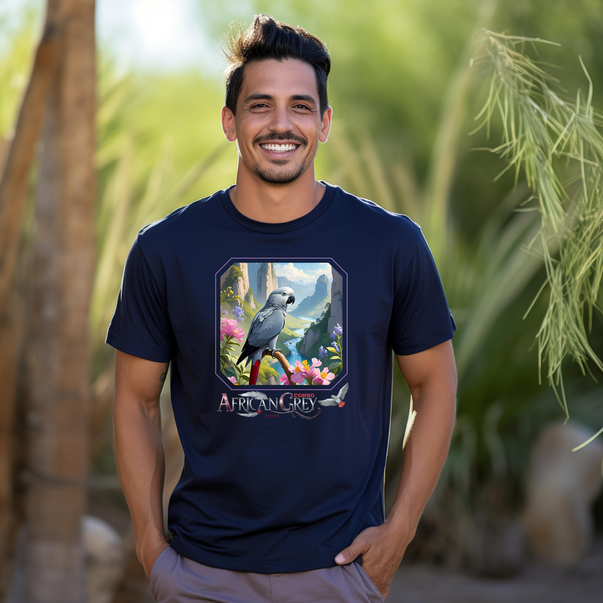 African Grey Congo Lover T-Shirt