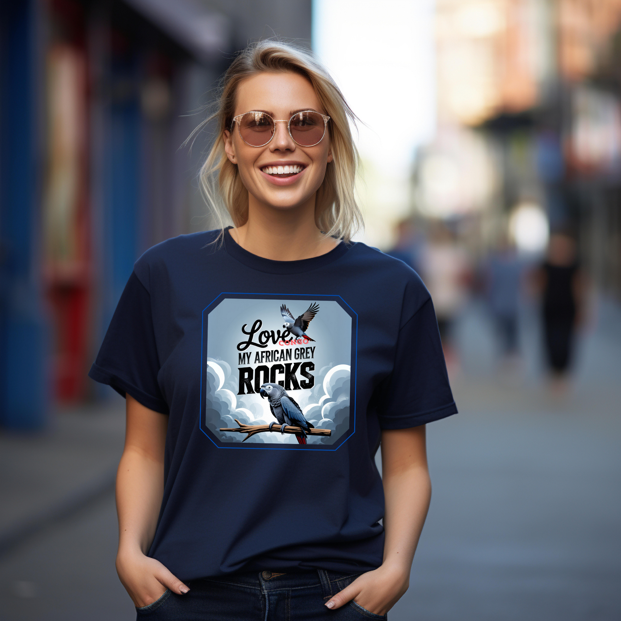 African Grey Congo Lover Tee