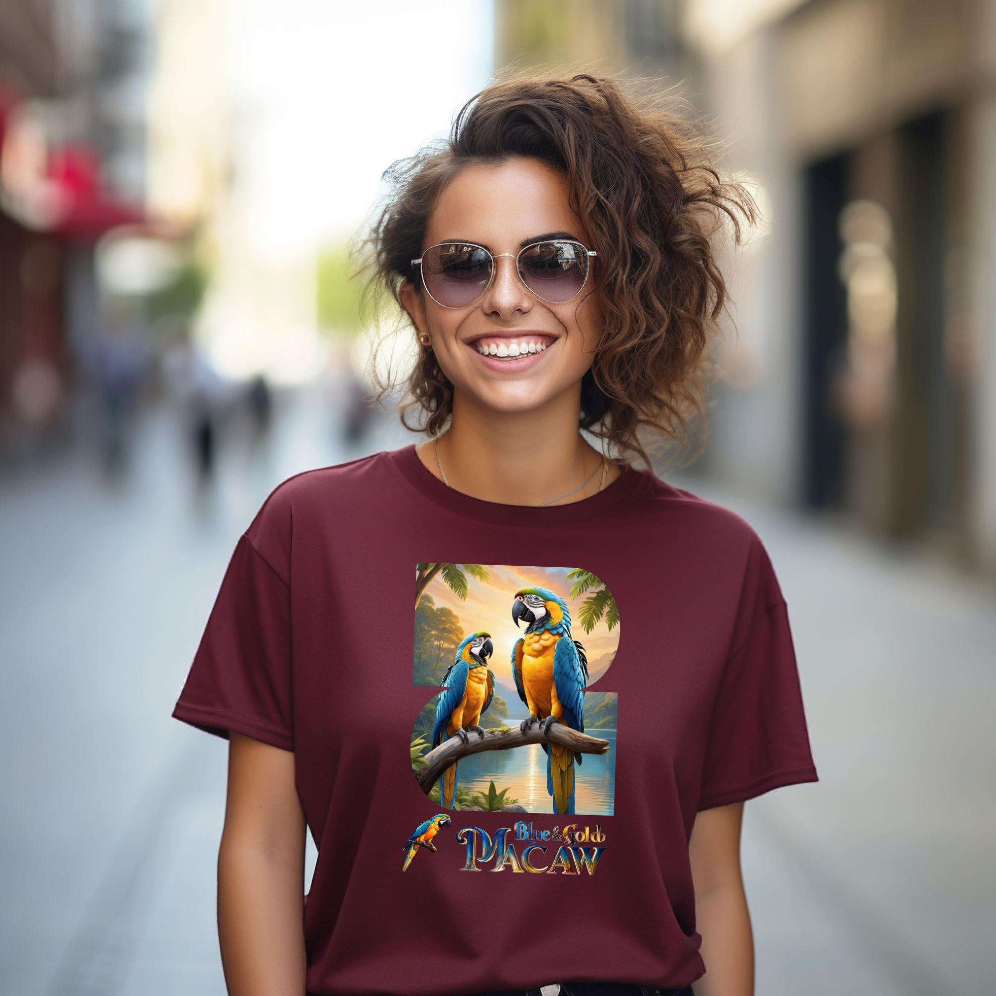 Blue & Gold Macaw's T-Shirt