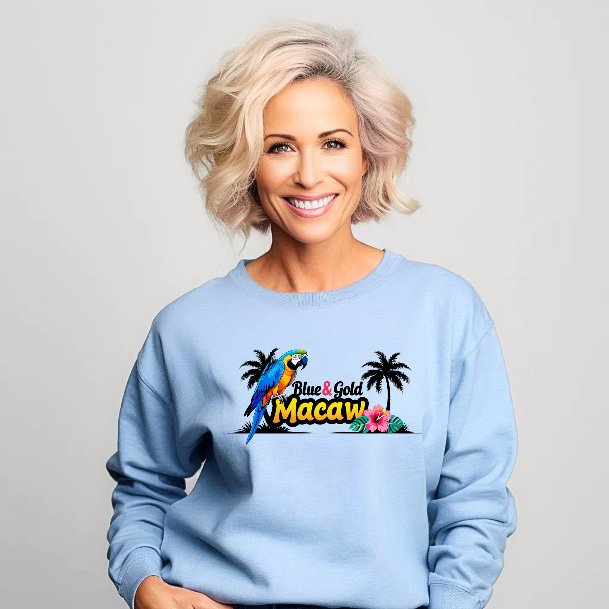 Blue & Gold Macaw Sweatshirts