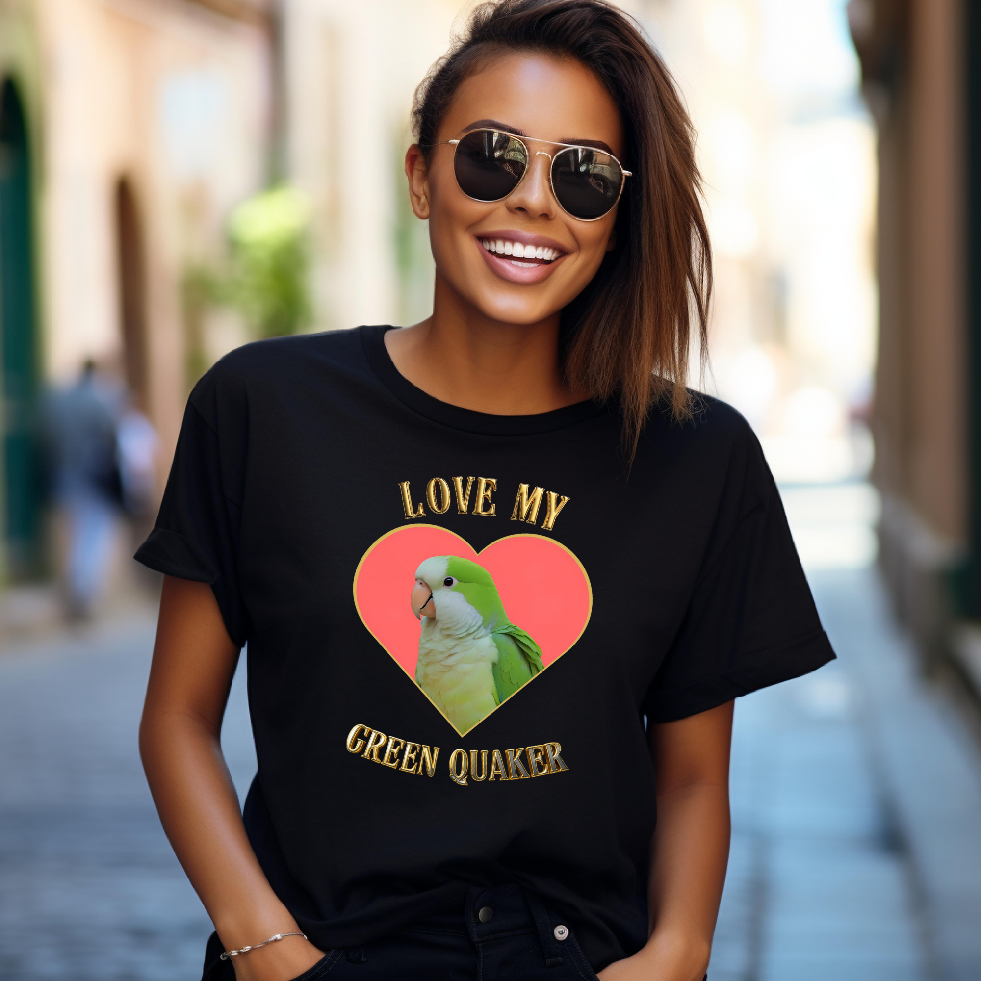 Love My Green Quaker T-Shirt