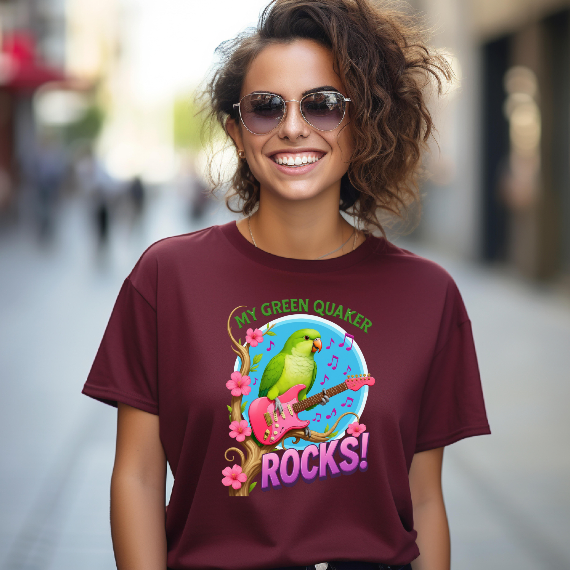 Green Quaker Rocks T-Shirt